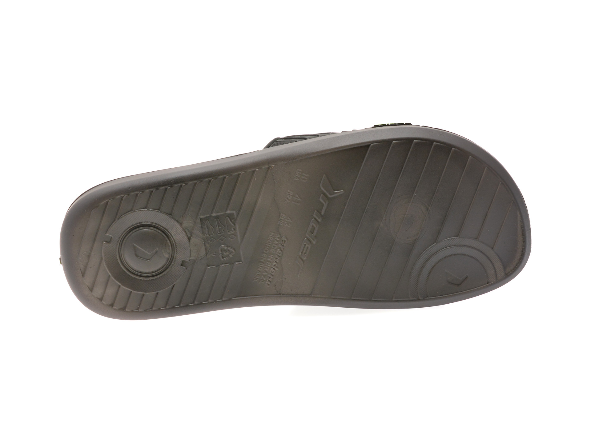 Papuci RIDER negri, 1239535, din pvc