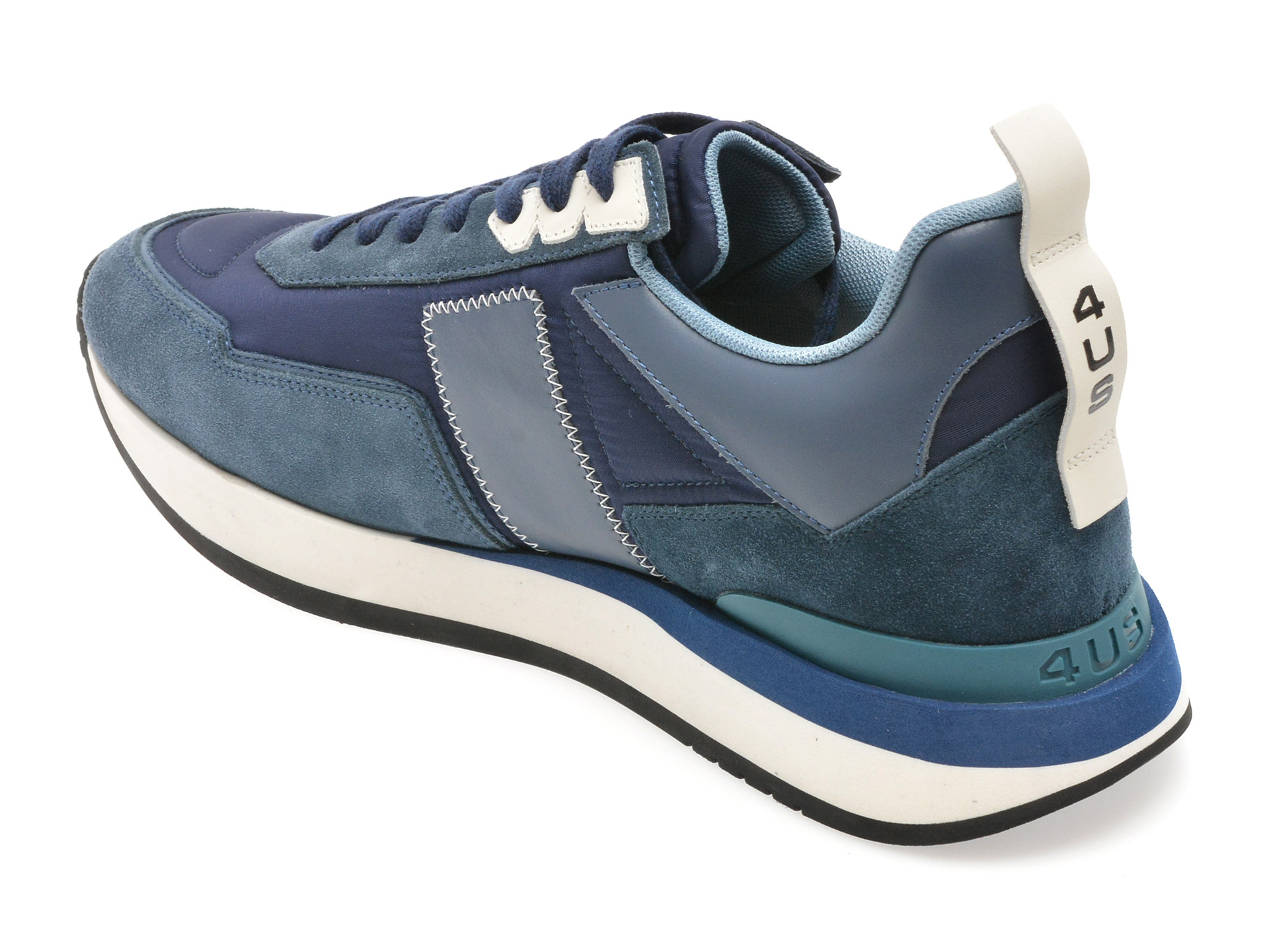 Pantofi sport 4US bleumarin, SEAN 400, din material textil