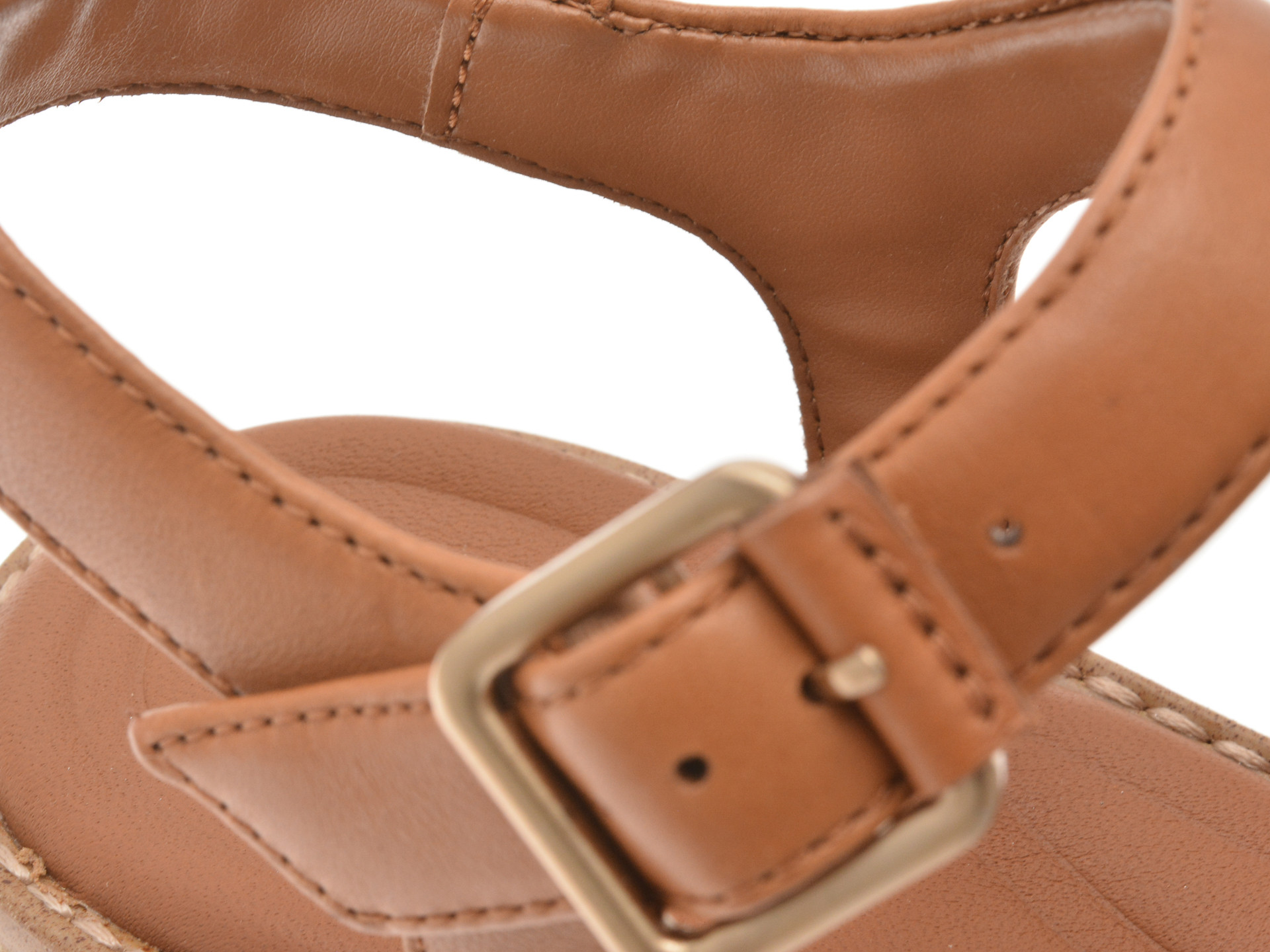 Sandale CLARKS maro, COLEDALE STRAP, din piele naturala