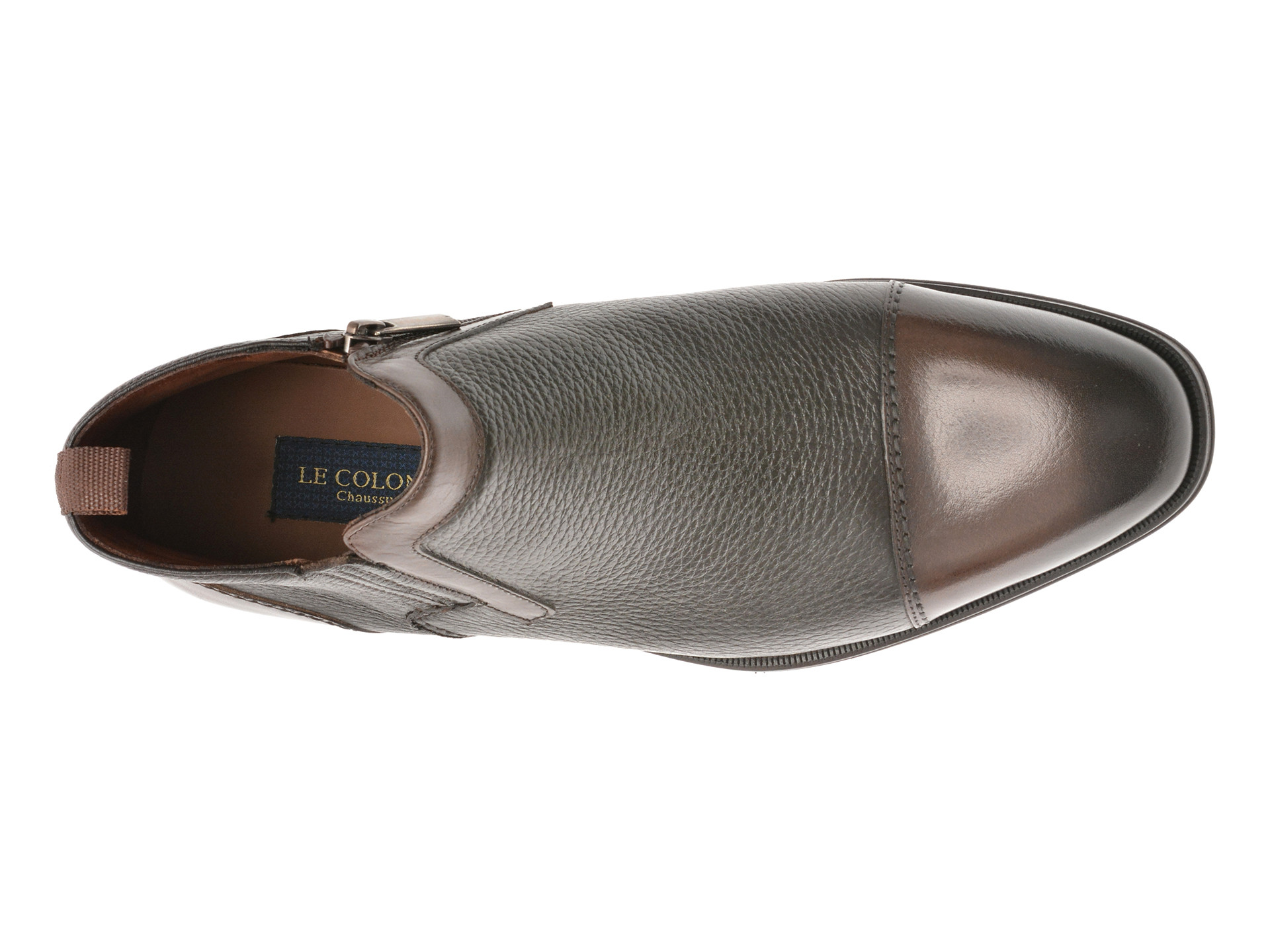 Ghete elegante LE COLONEL maro, 484100, din piele naturala