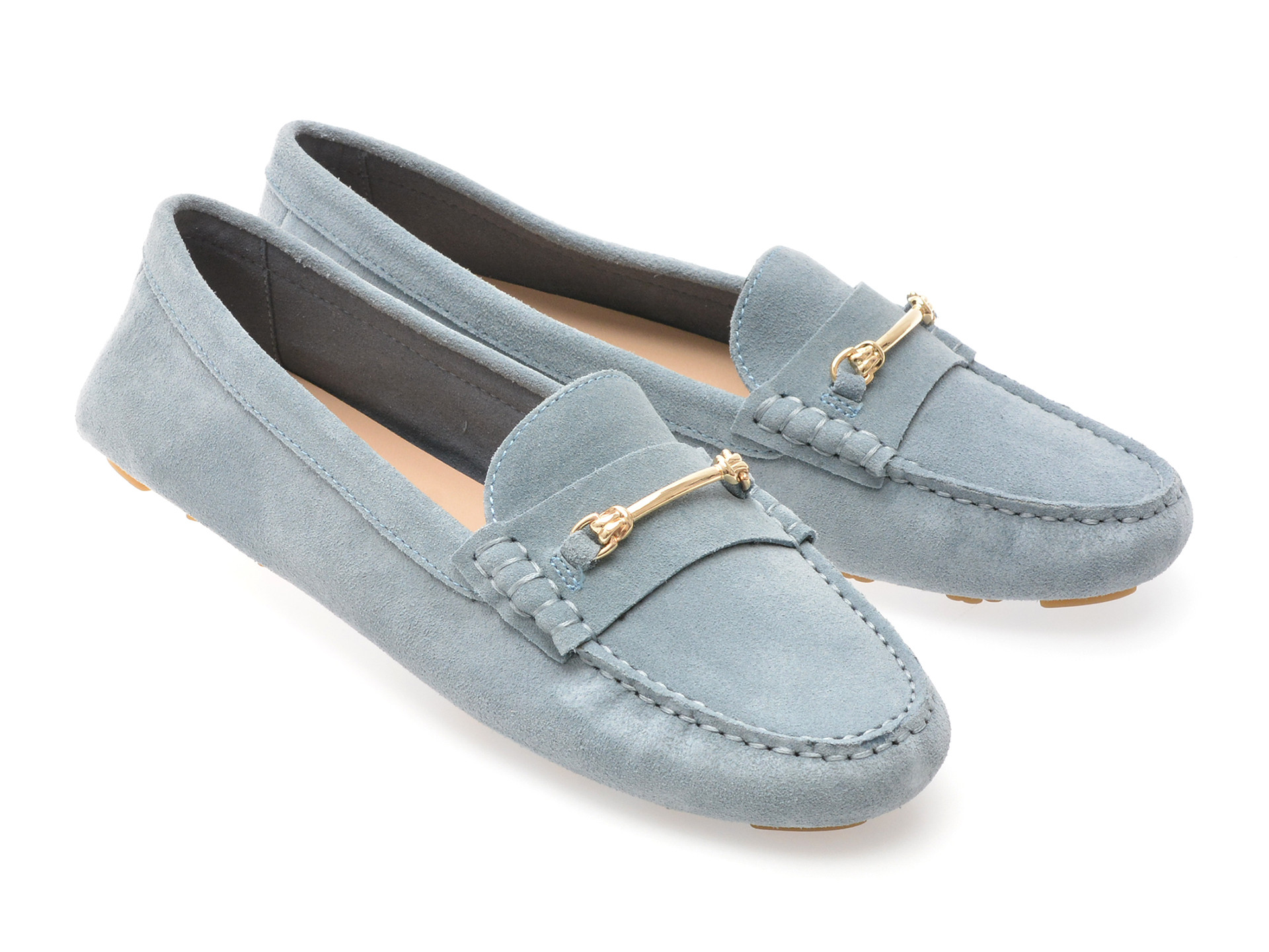 Mocasini ALDO bleumarin, SEABREEZE 460, din piele intoarsa