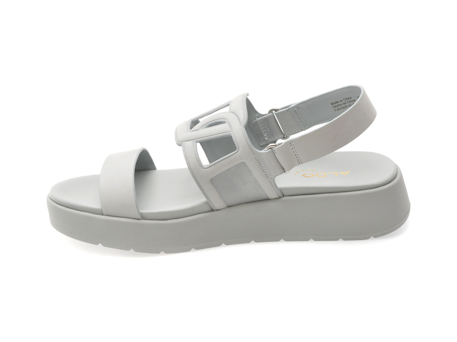 Sandale ALDO bleumarin, ONUVIA 460, din nabuc