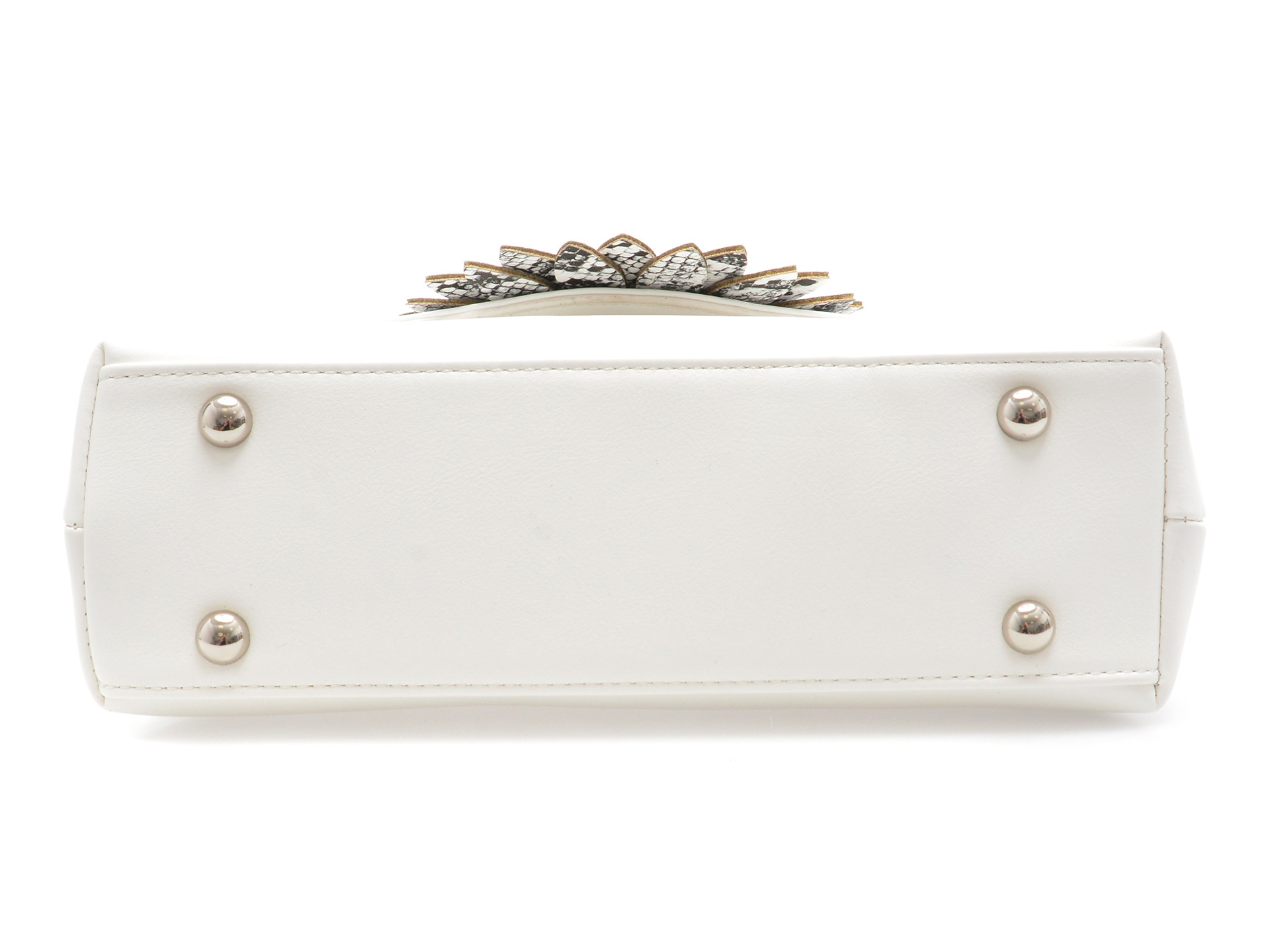 Geanta EPICA alba, 720, din piele ecologica