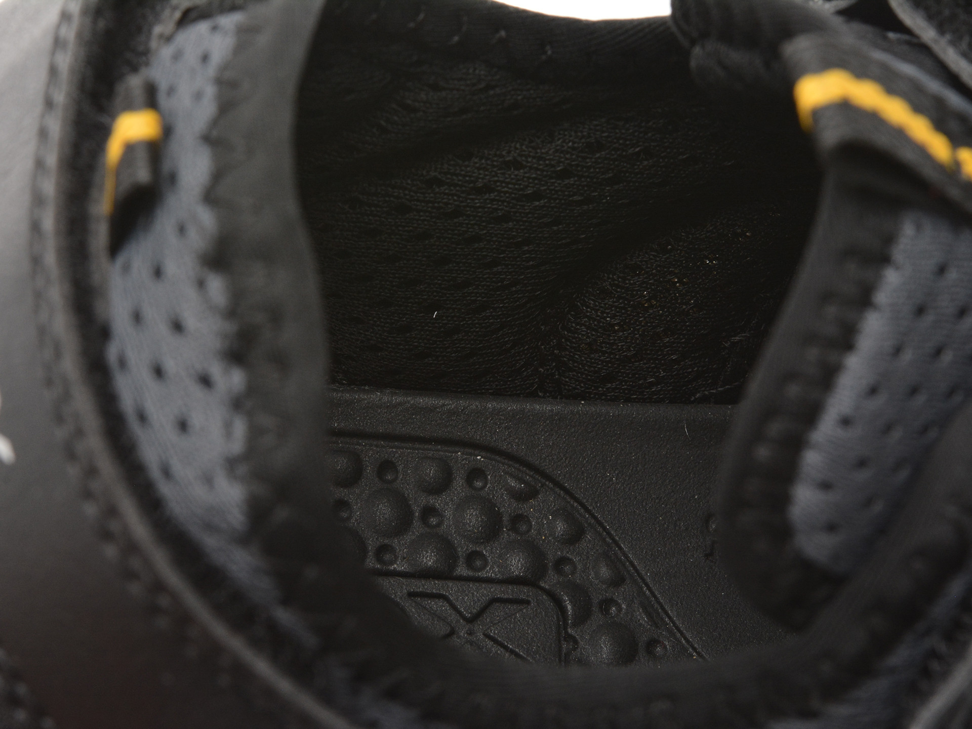 Sandale GEOX negre, J450RC, din material textil