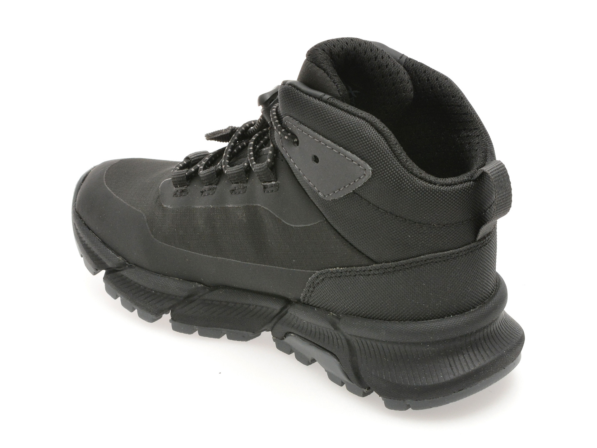 Ghete GEOX negre, J46LCA, din material textil