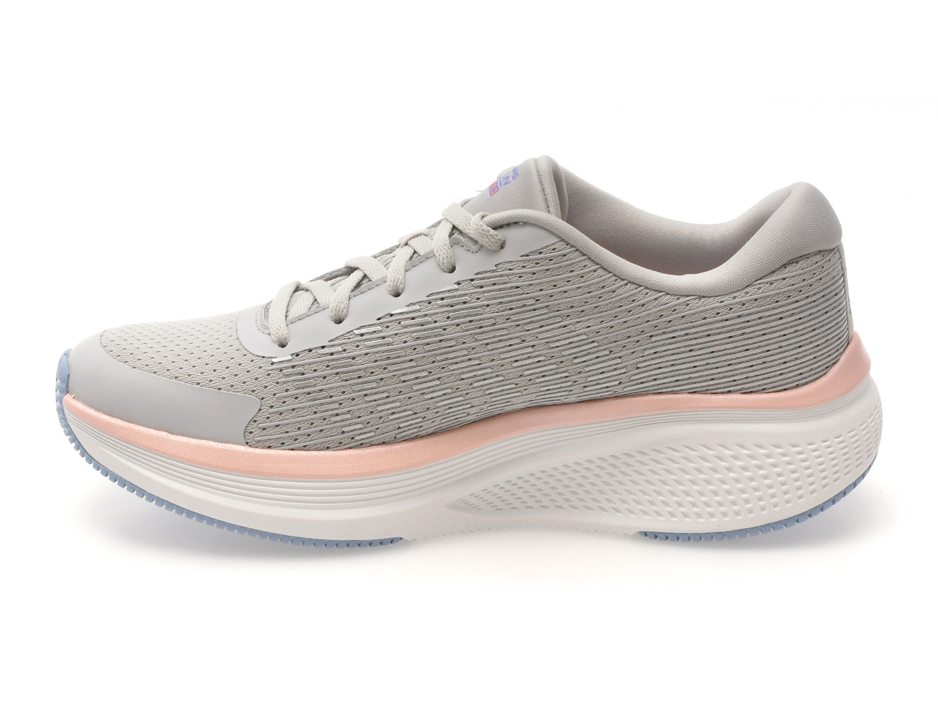 Pantofi sport SKECHERS gri, GO RUN ELEVATE 2.0, din material textil