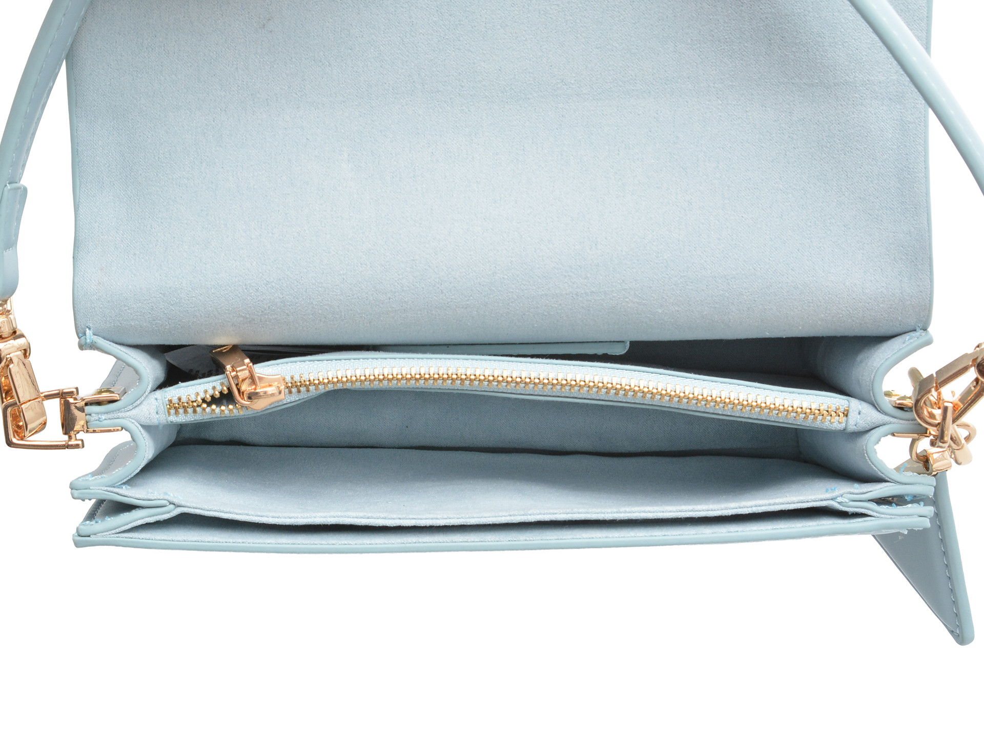 Geanta ALDO albastra, LUXECARRY 400, din piele ecologica