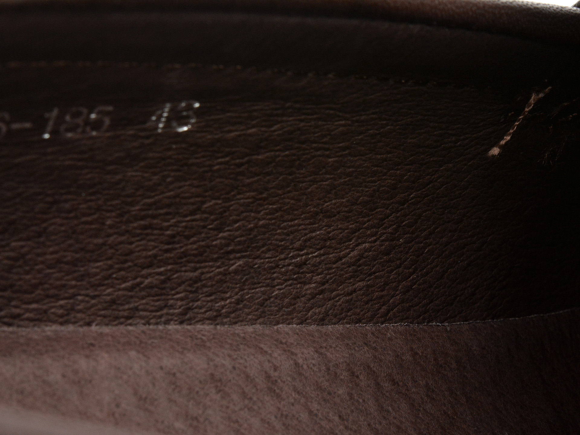 Mocasini eleganti OTTER maro, Y135, din piele naturala