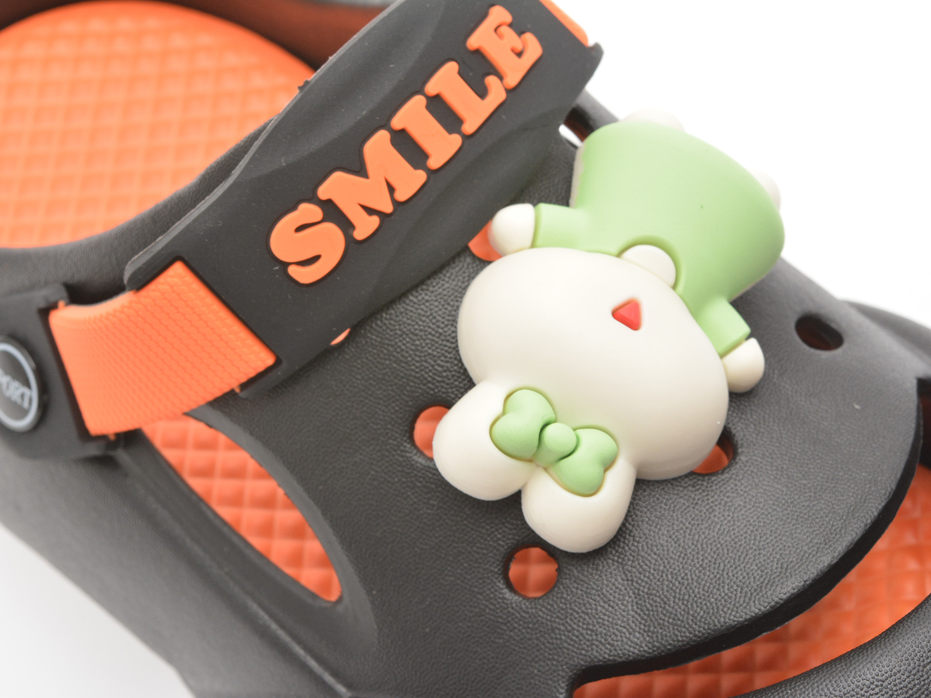 Papuci SELECTION KIDS negri, 3013, din pvc