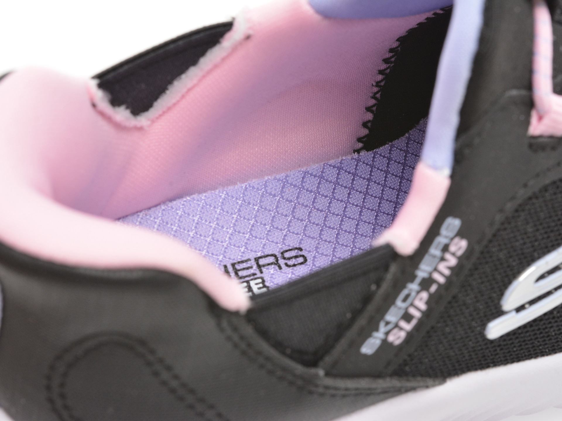 Pantofi sport SKECHERS negri, BOUNDER, din material textil