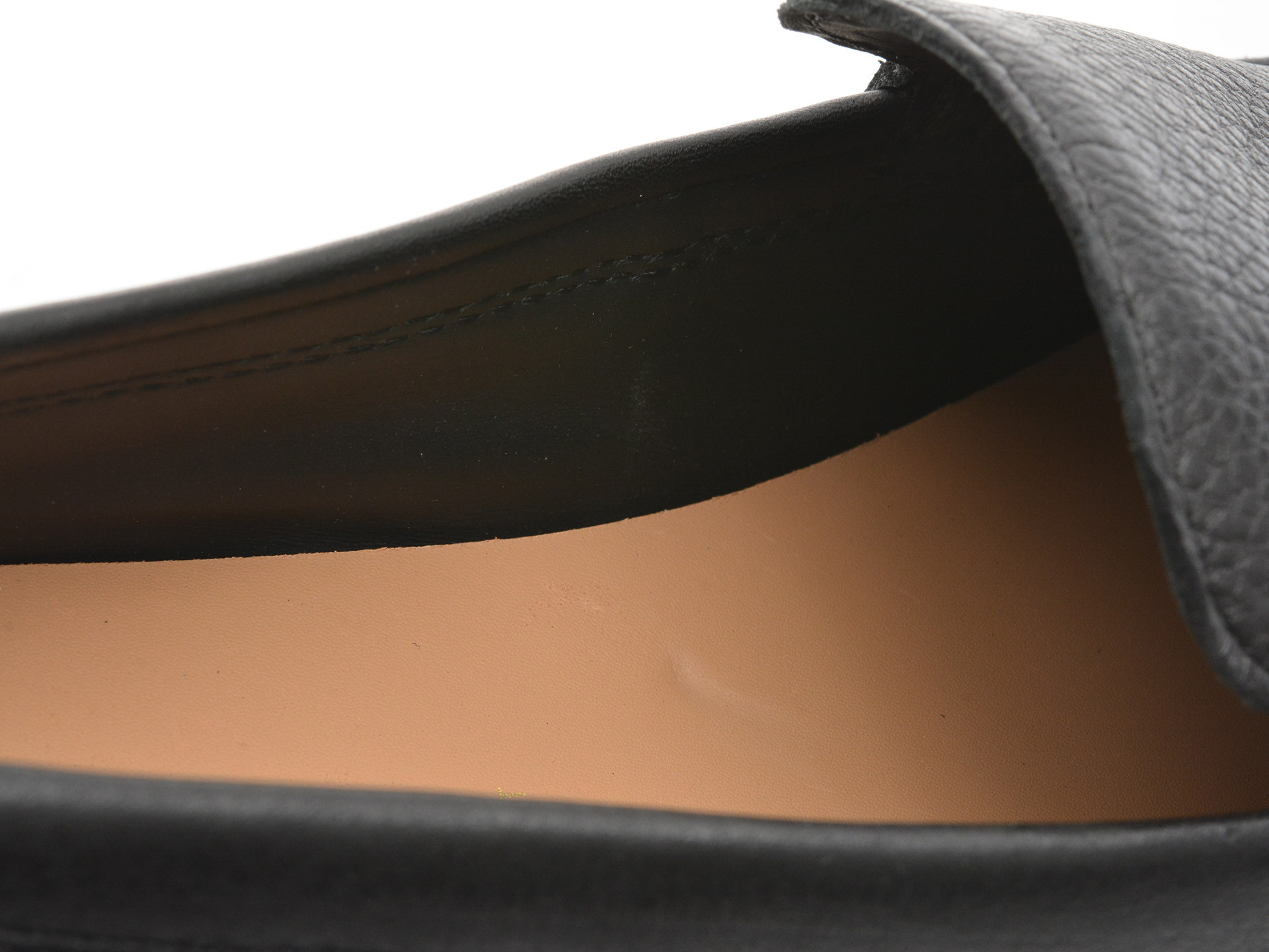 Mocasini GEOX negri, U55HYA, din piele naturala