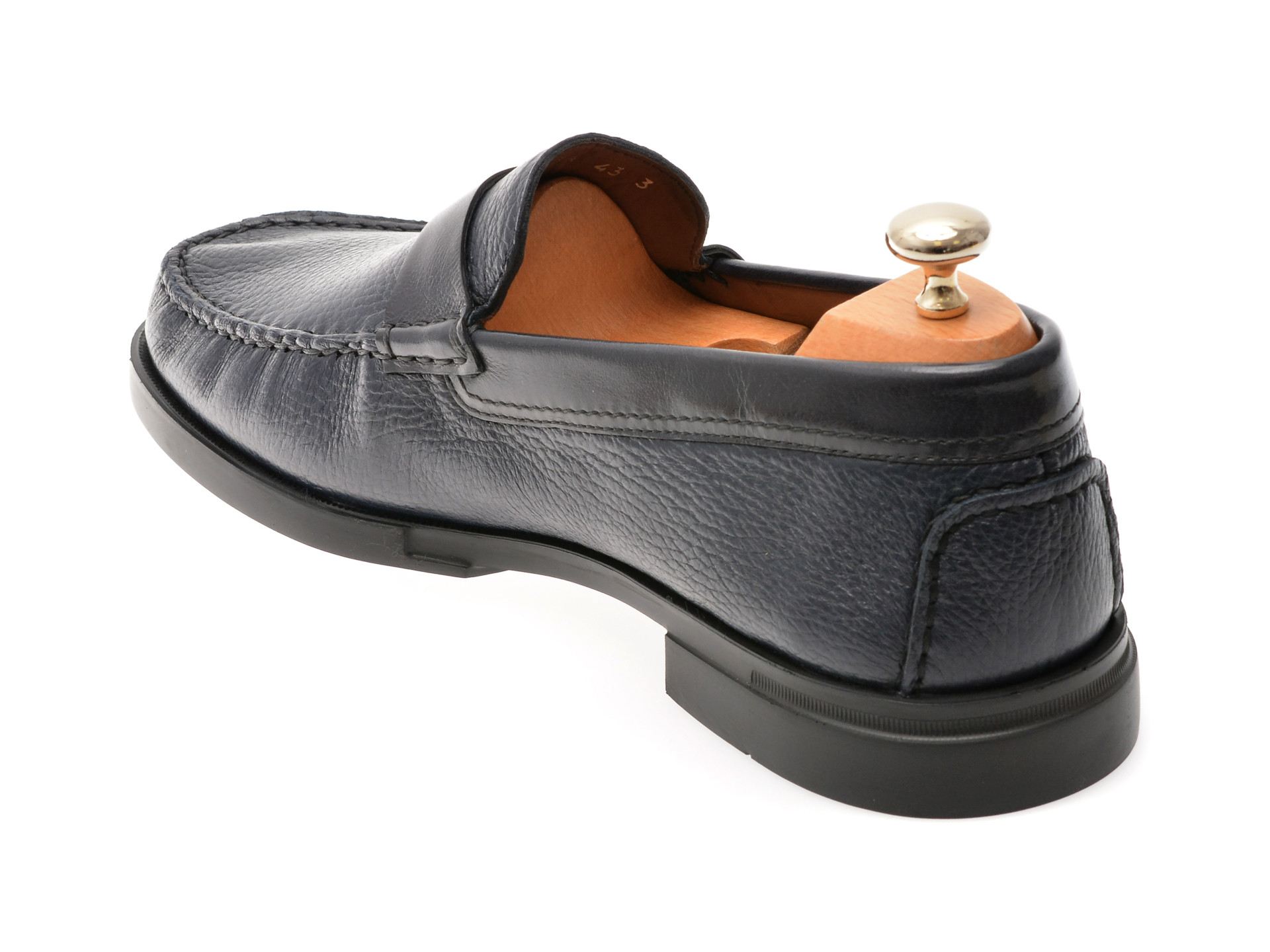 Mocasini eleganti LE COLONEL bleumarin, 482134, din piele naturala