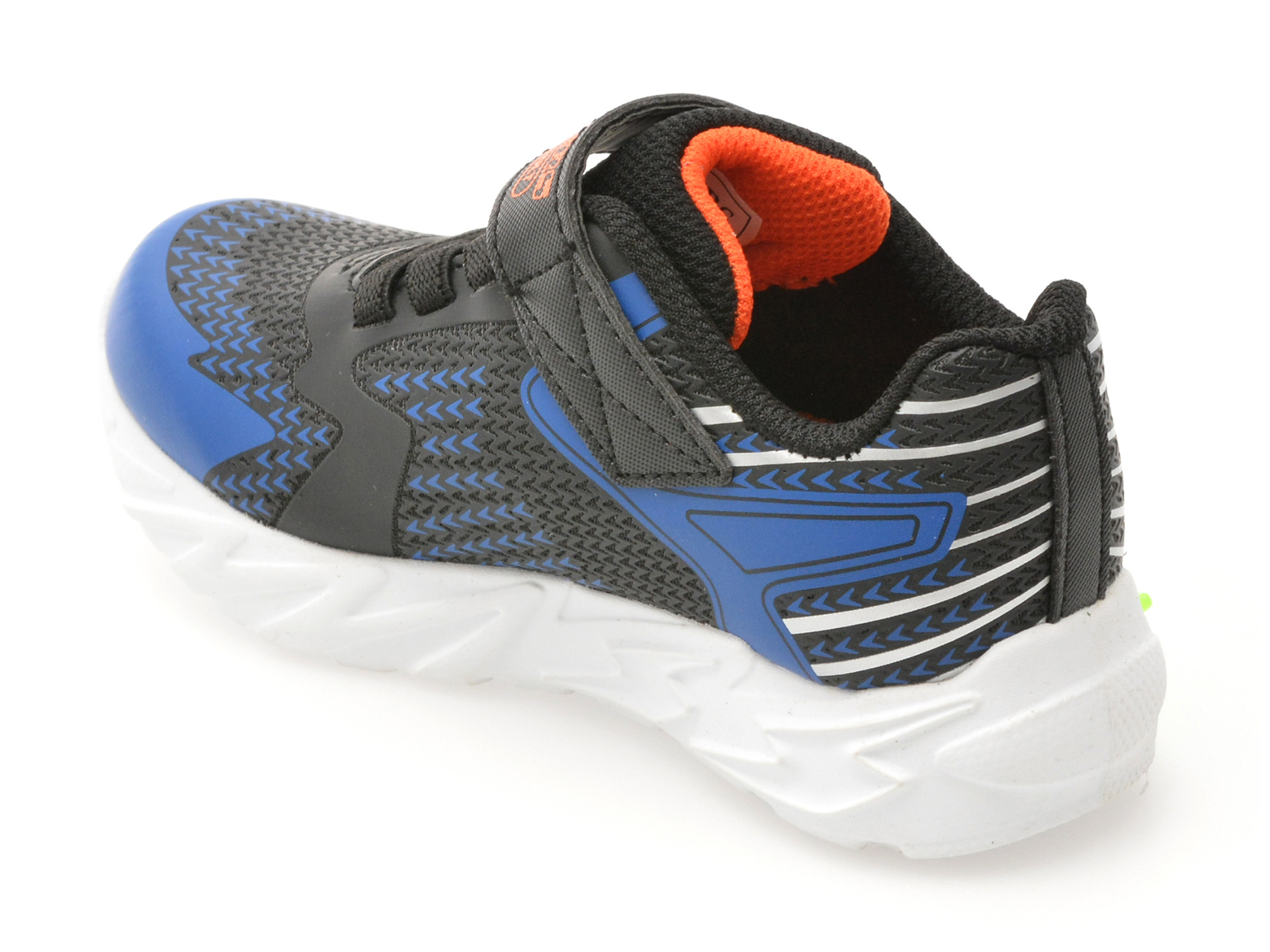 Pantofi sport SKECHERS negri, FLEX-GLOW BOLT, din material textil