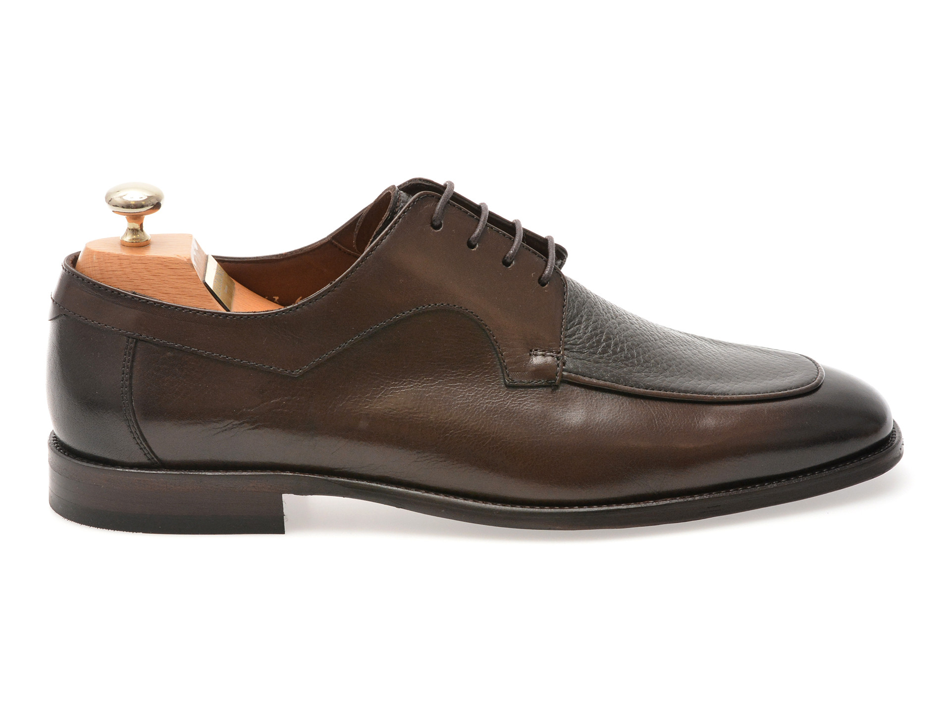 Pantofi eleganti LE COLONEL maro, 70329, din piele naturala