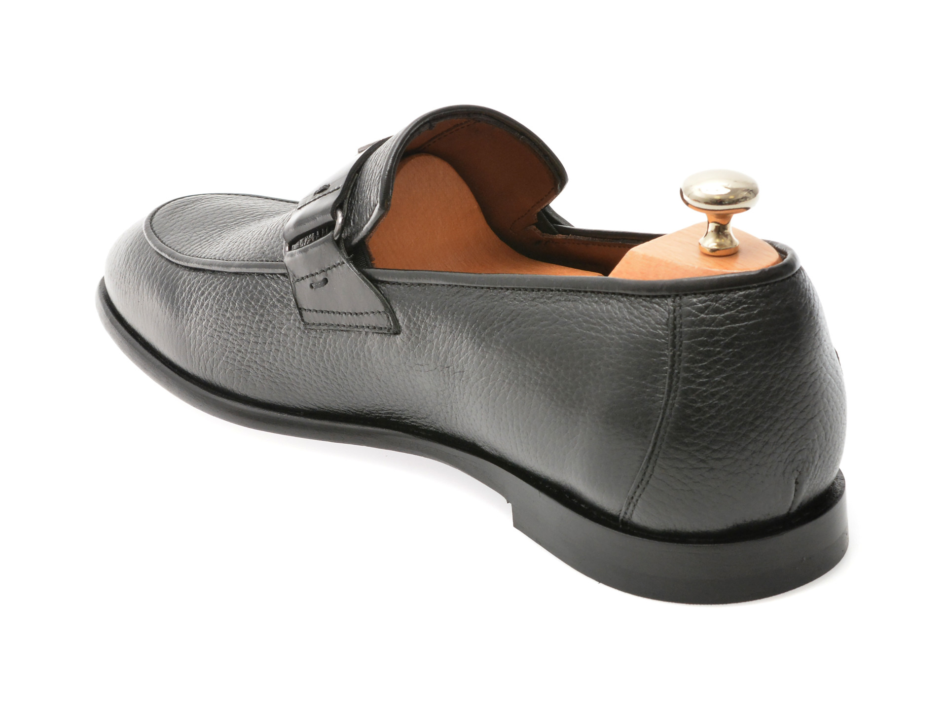 Mocasini eleganti LE COLONEL negri, 72709, din piele naturala