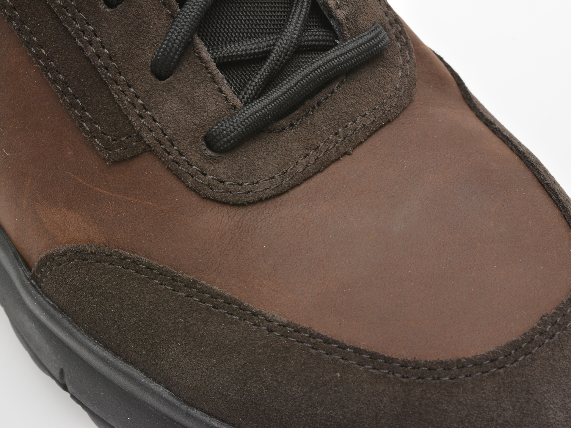 Ghete GEOX maro, U46FDB, din piele naturala