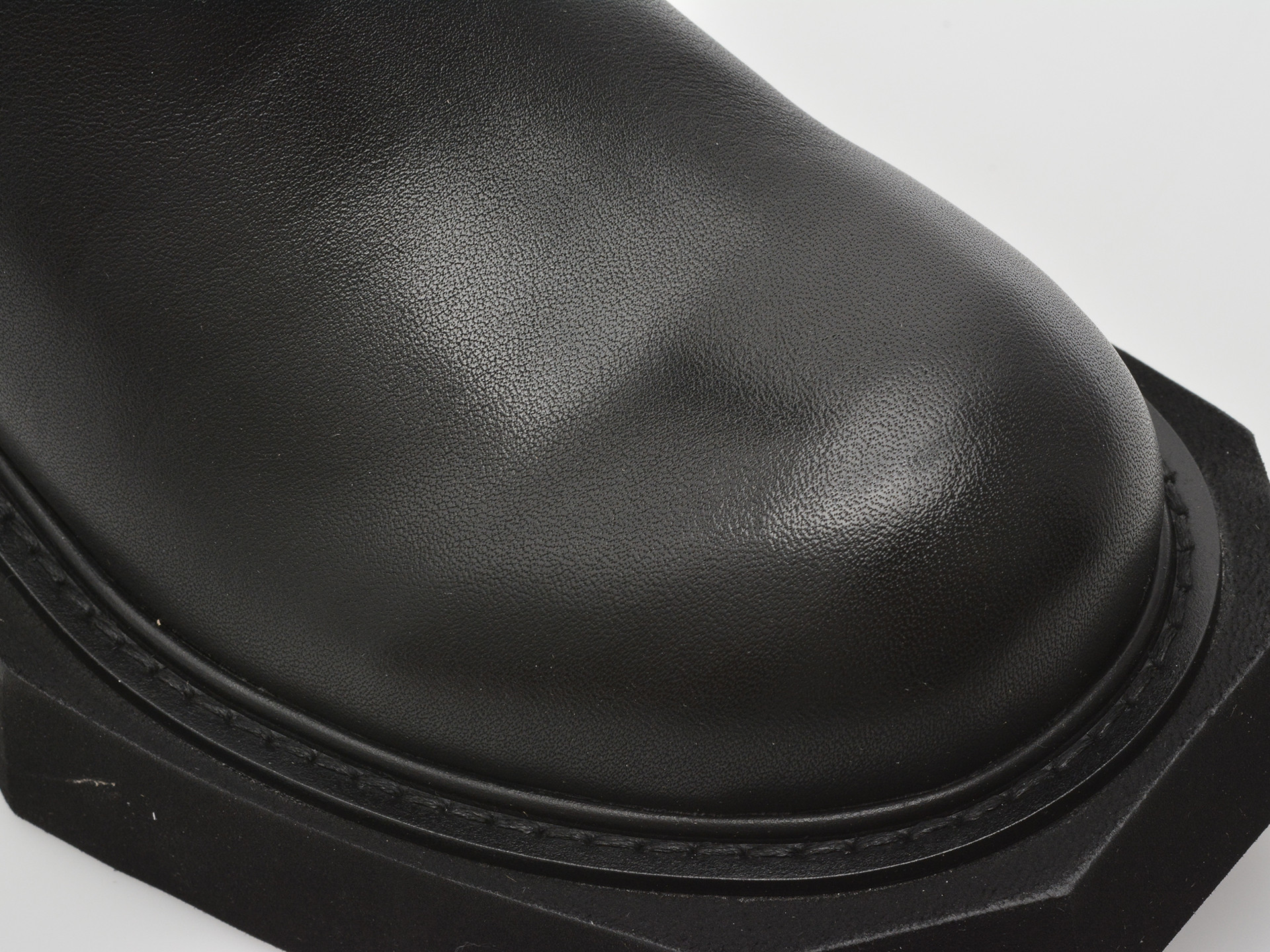 Ghete ALDO negre, B786, din piele naturala