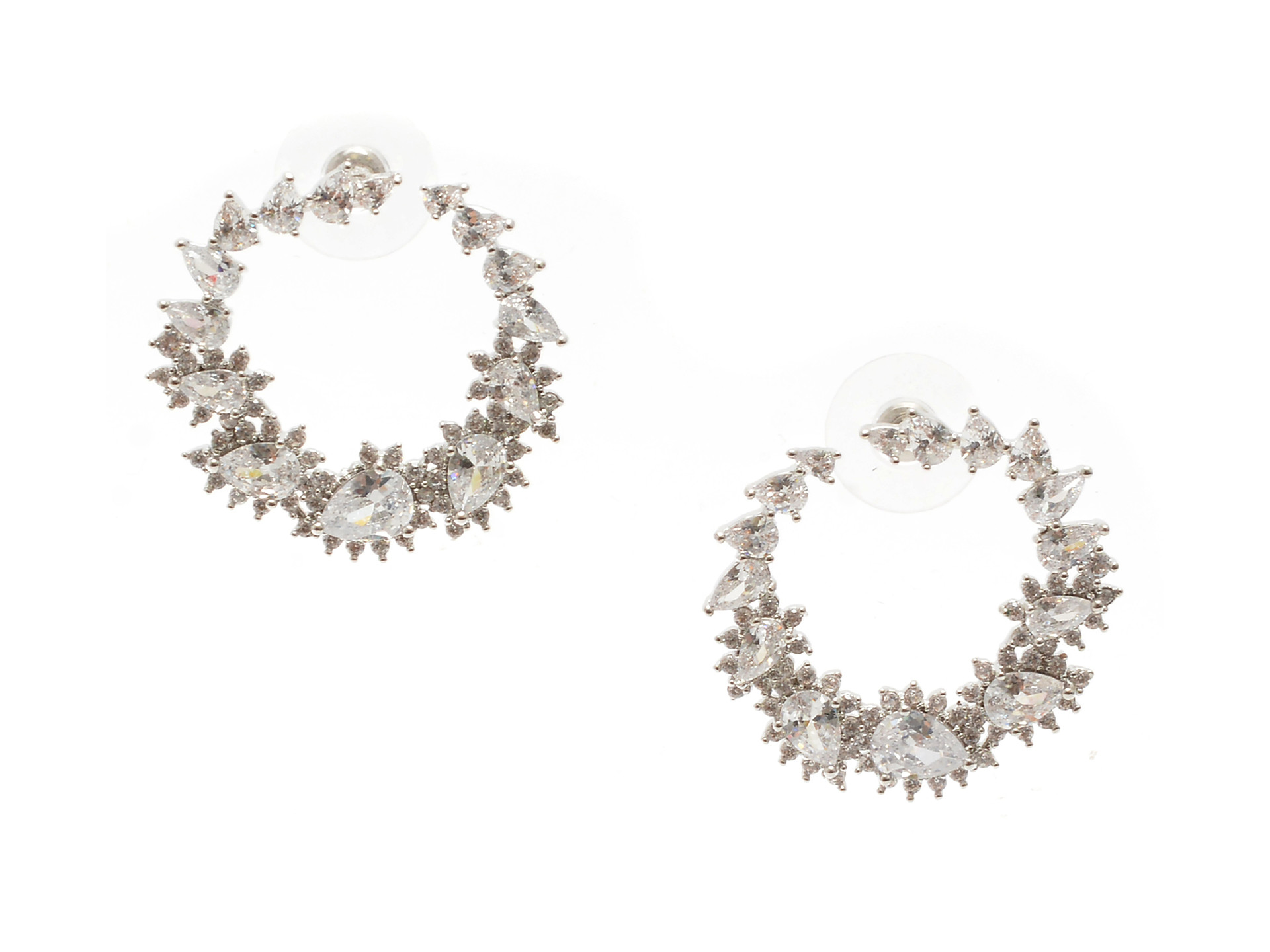 Cercei ALDO argintii, YAHA 973, din metal