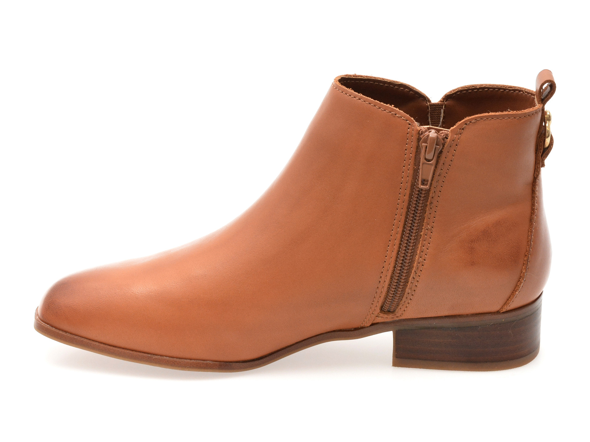 Ghete ALDO maro, VERITY 221, din piele naturala