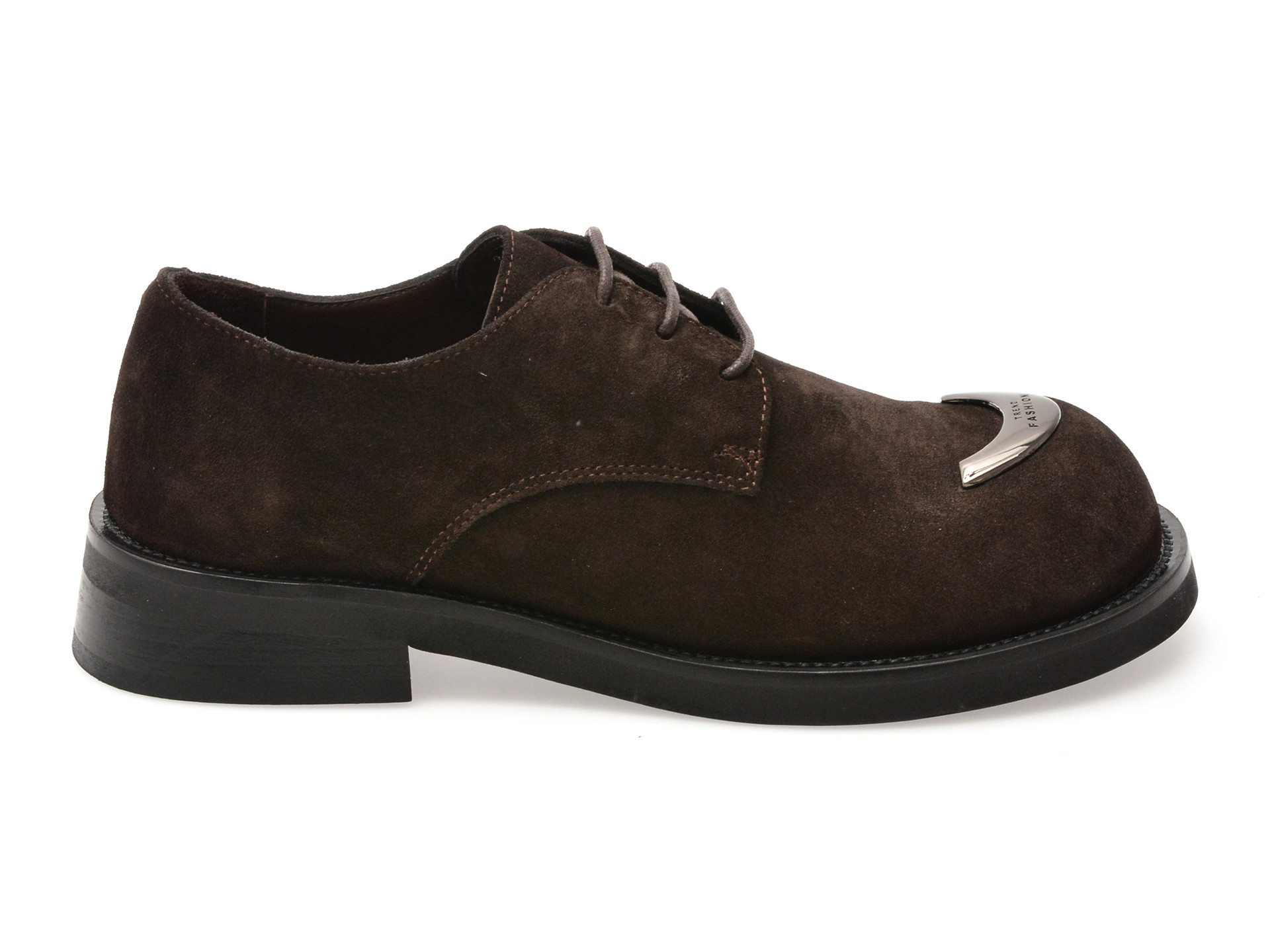 Pantofi EPICA maro, 2157221, din piele intoarsa