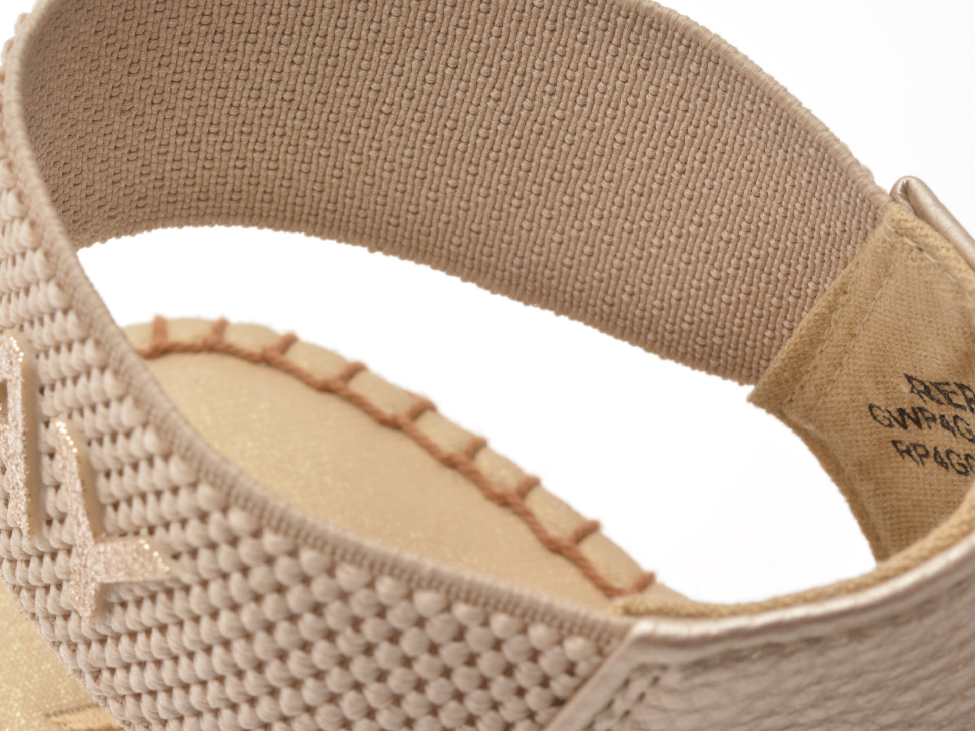 Sandale REPLAY aurii, WP4G08S, din piele ecologica