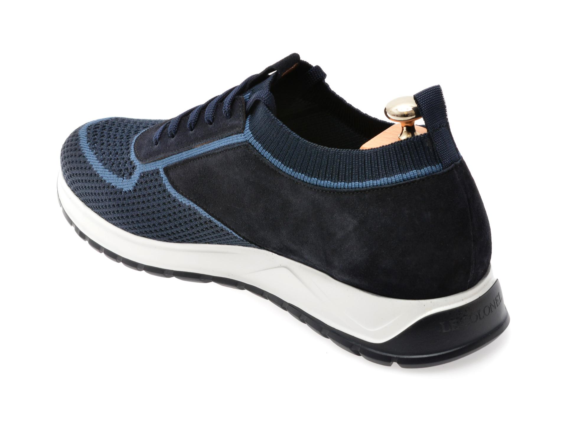 Pantofi sport LE COLONEL bleumarin, 71328, din material textil