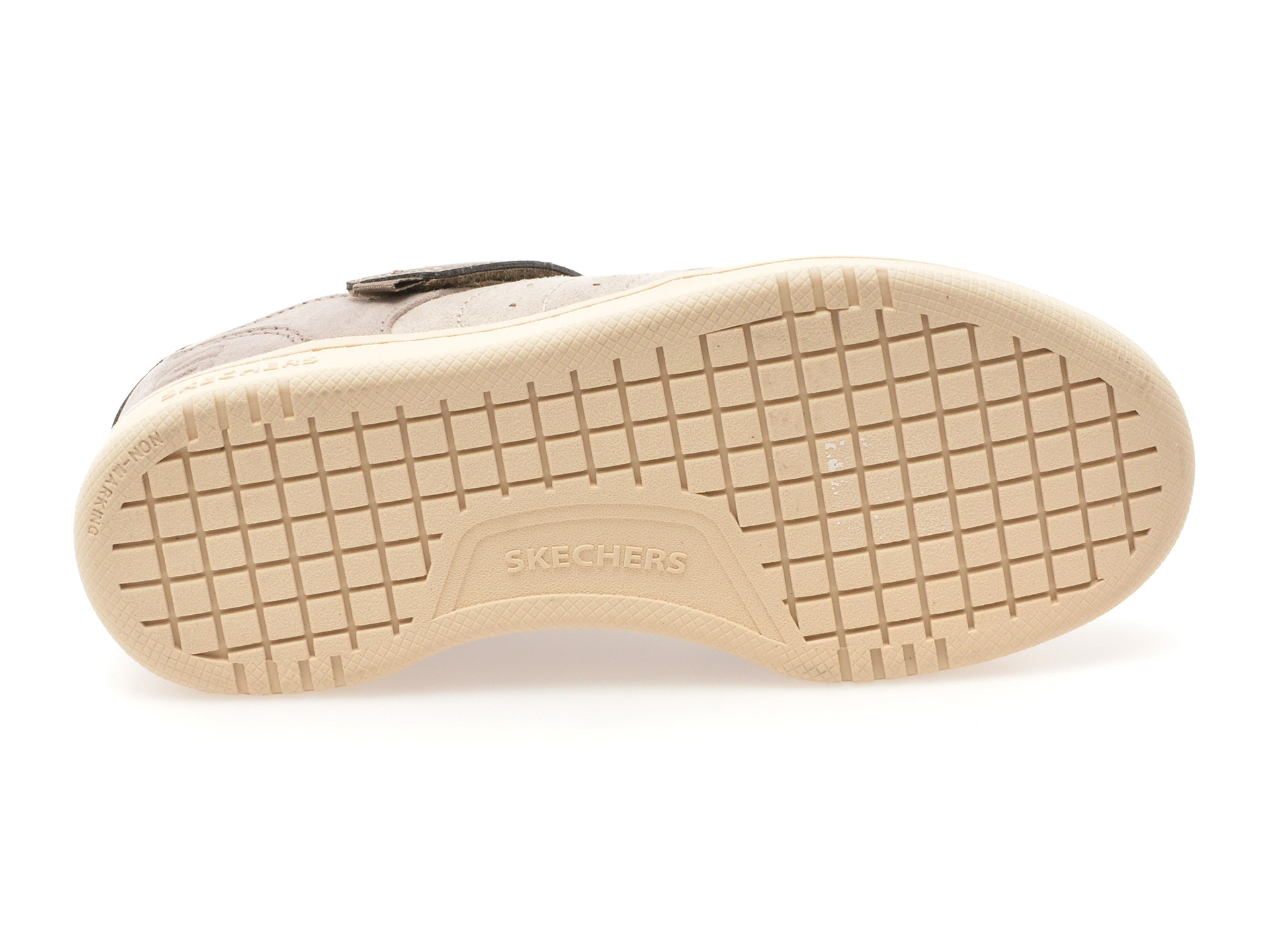 Pantofi sport SKECHERS gri, QUICK STREET, din material textil