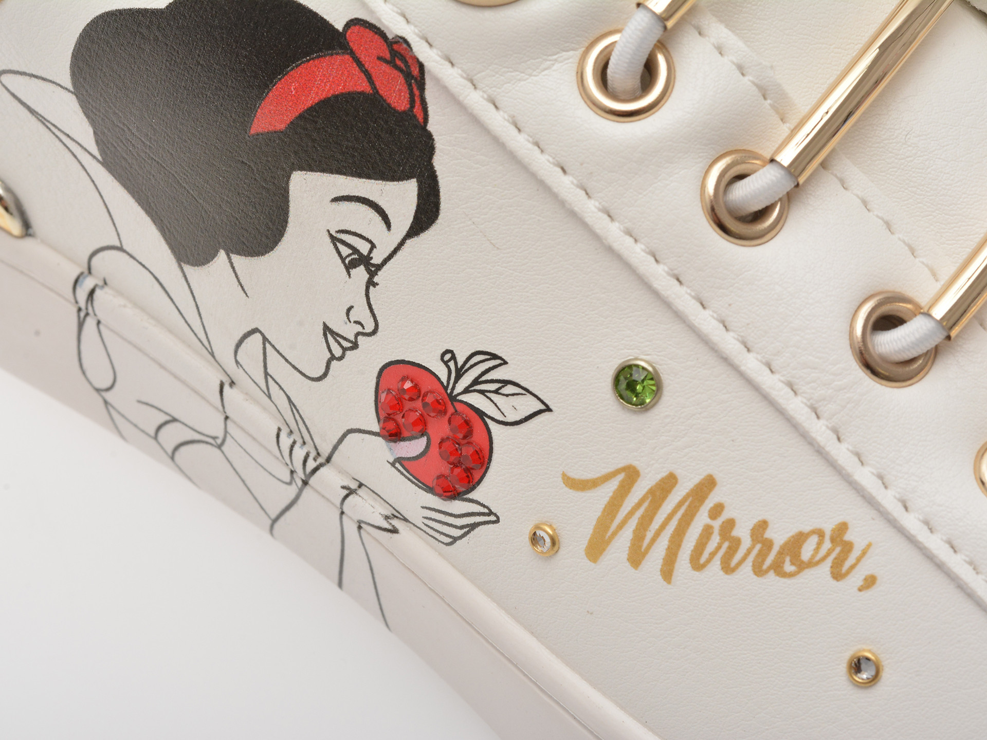 Pantofi sport ALDO albi, SNOW WHITE KICKS 110, din piele ecologica