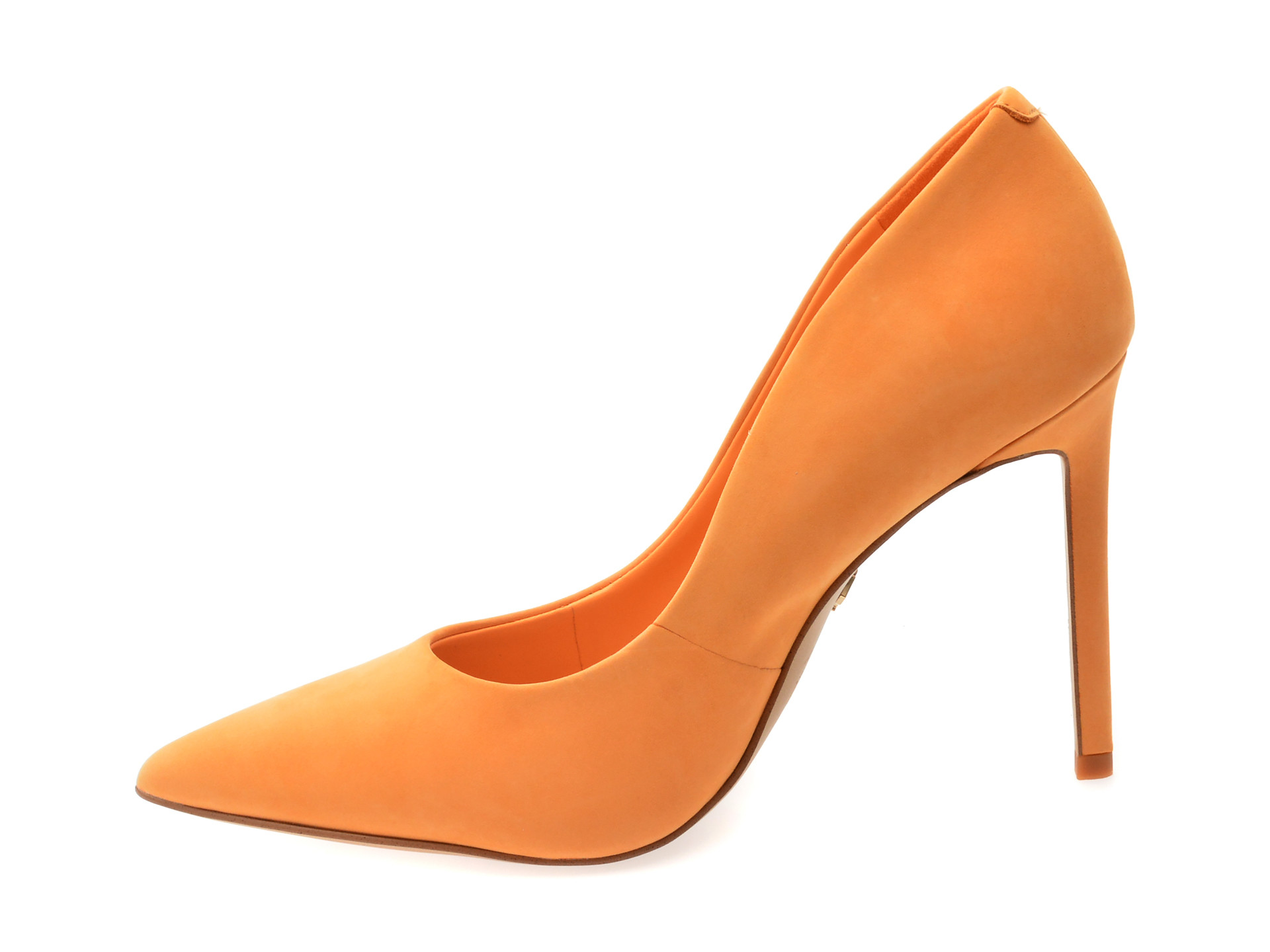 Pantofi eleganti ALDO portocalii, STESSY 2.0, din nabuc