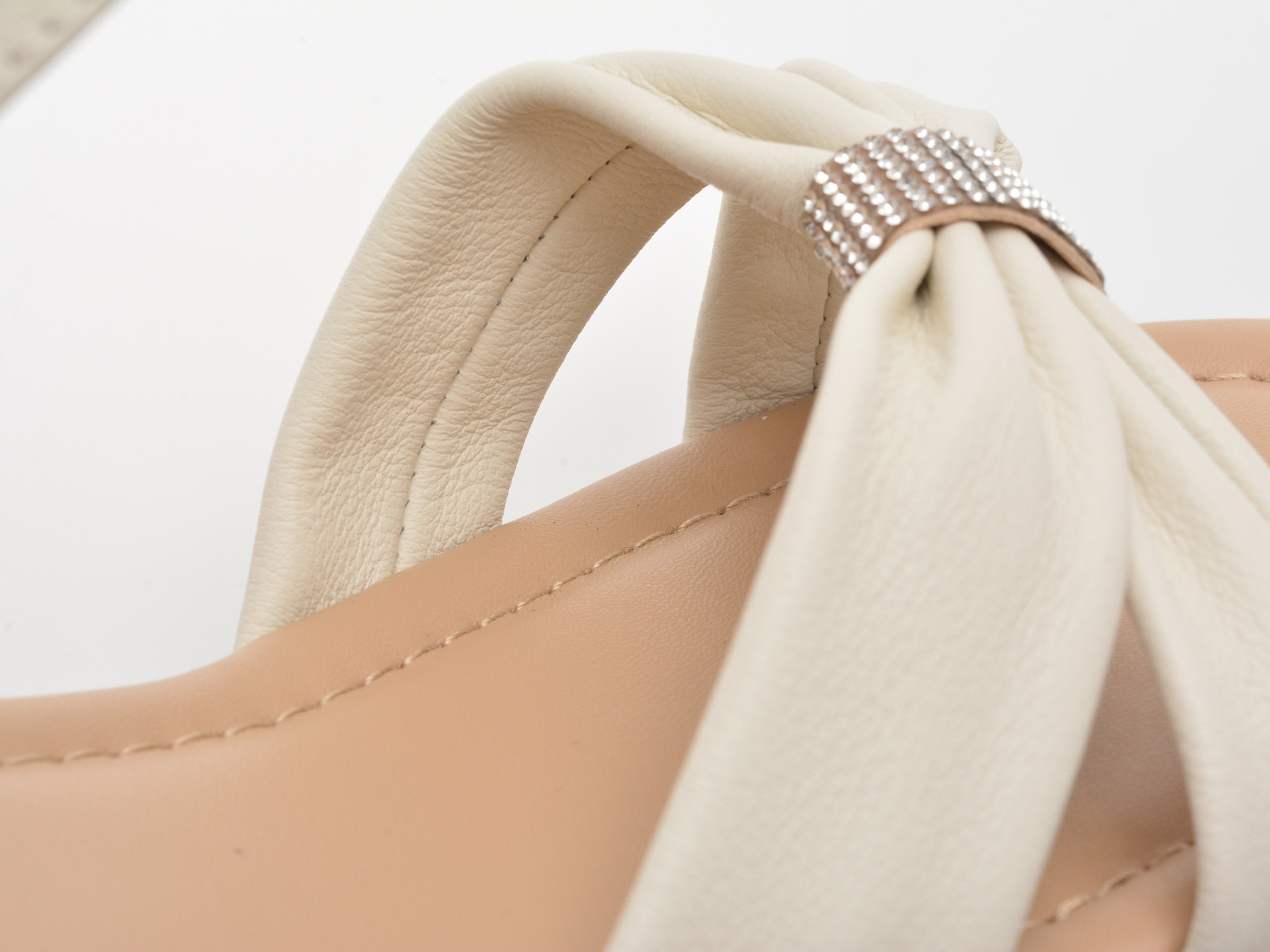 Sandale epica bej 1367h11 din piele naturala