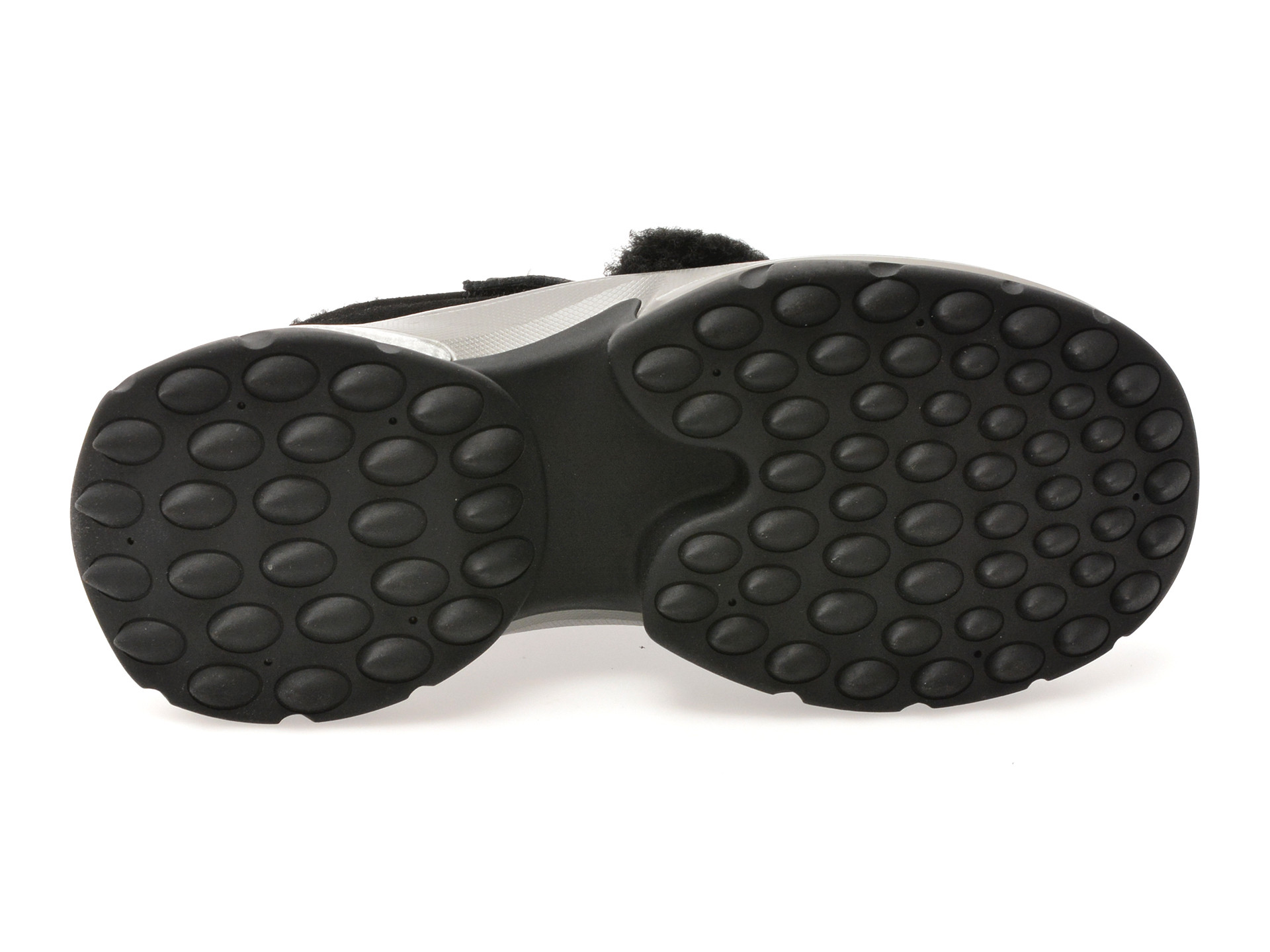 Pantofi GRYXX negri, 1681, din piele intoarsa