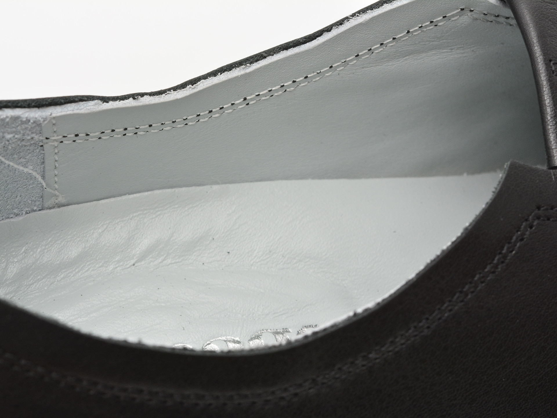 Pantofi IMAGE negri, 1501605, din piele naturala