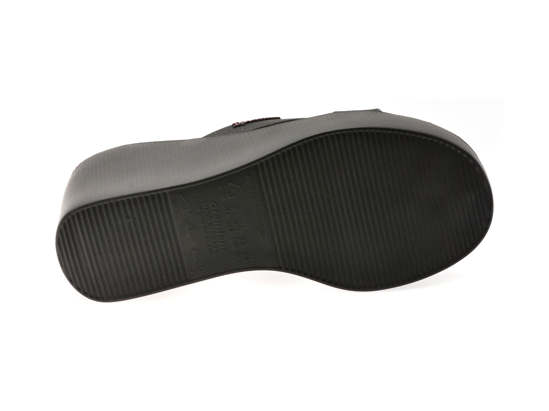 Papuci IPANEMA negri, 8364675, din pvc