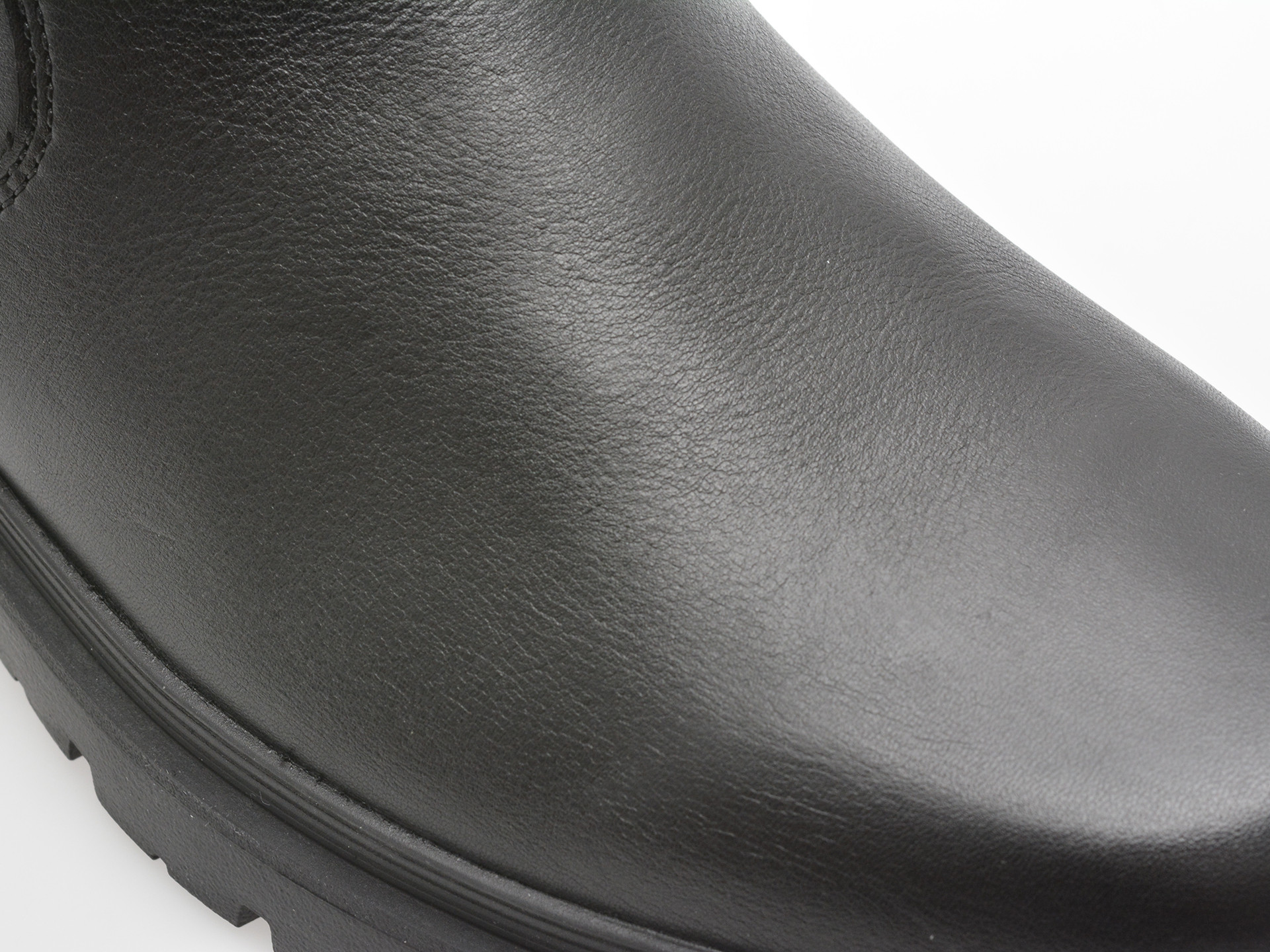 Ghete GEOX negre, U46HNC, din piele naturala