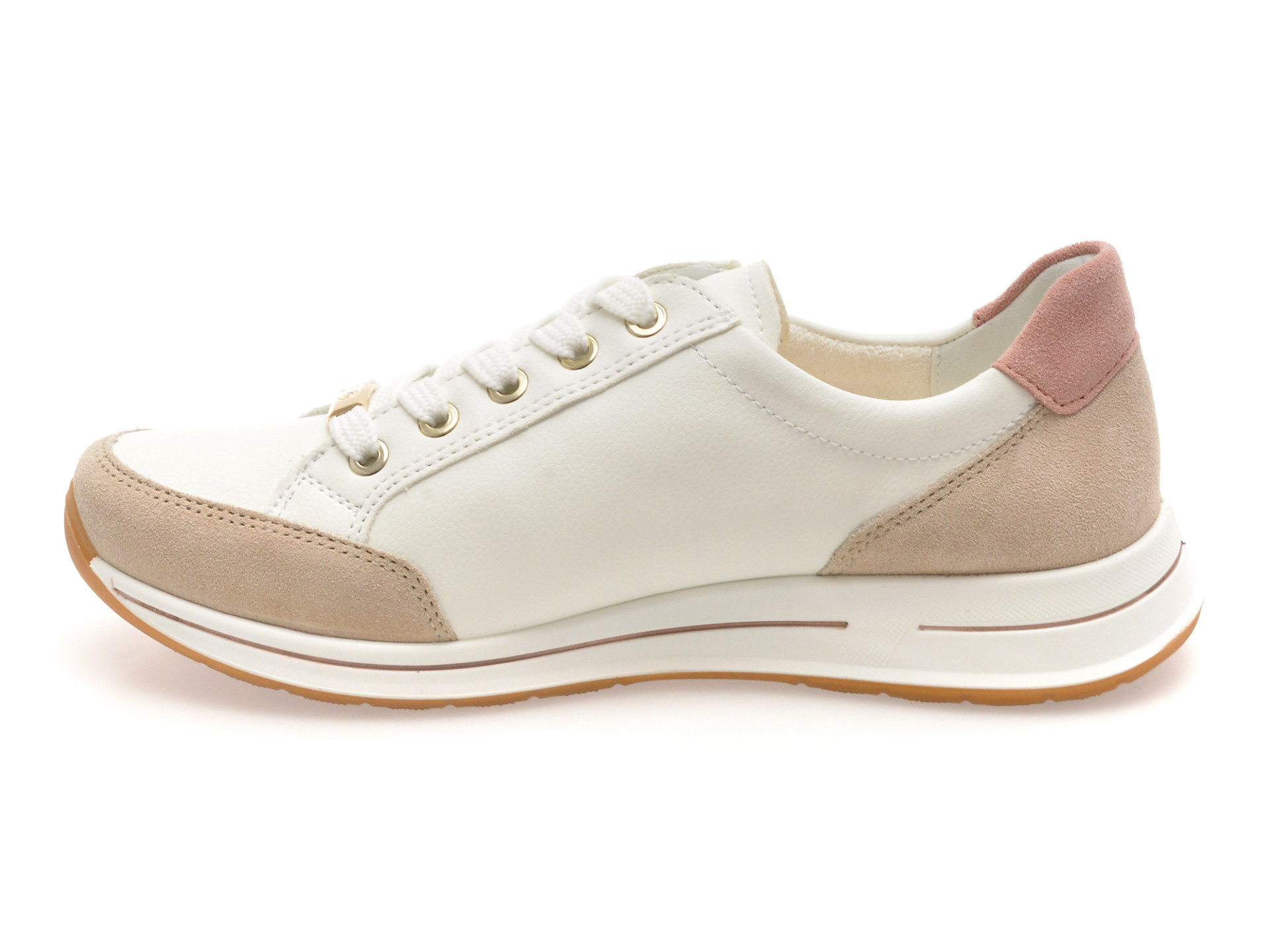 Pantofi sport ARA bej, 24801, din piele ecologica