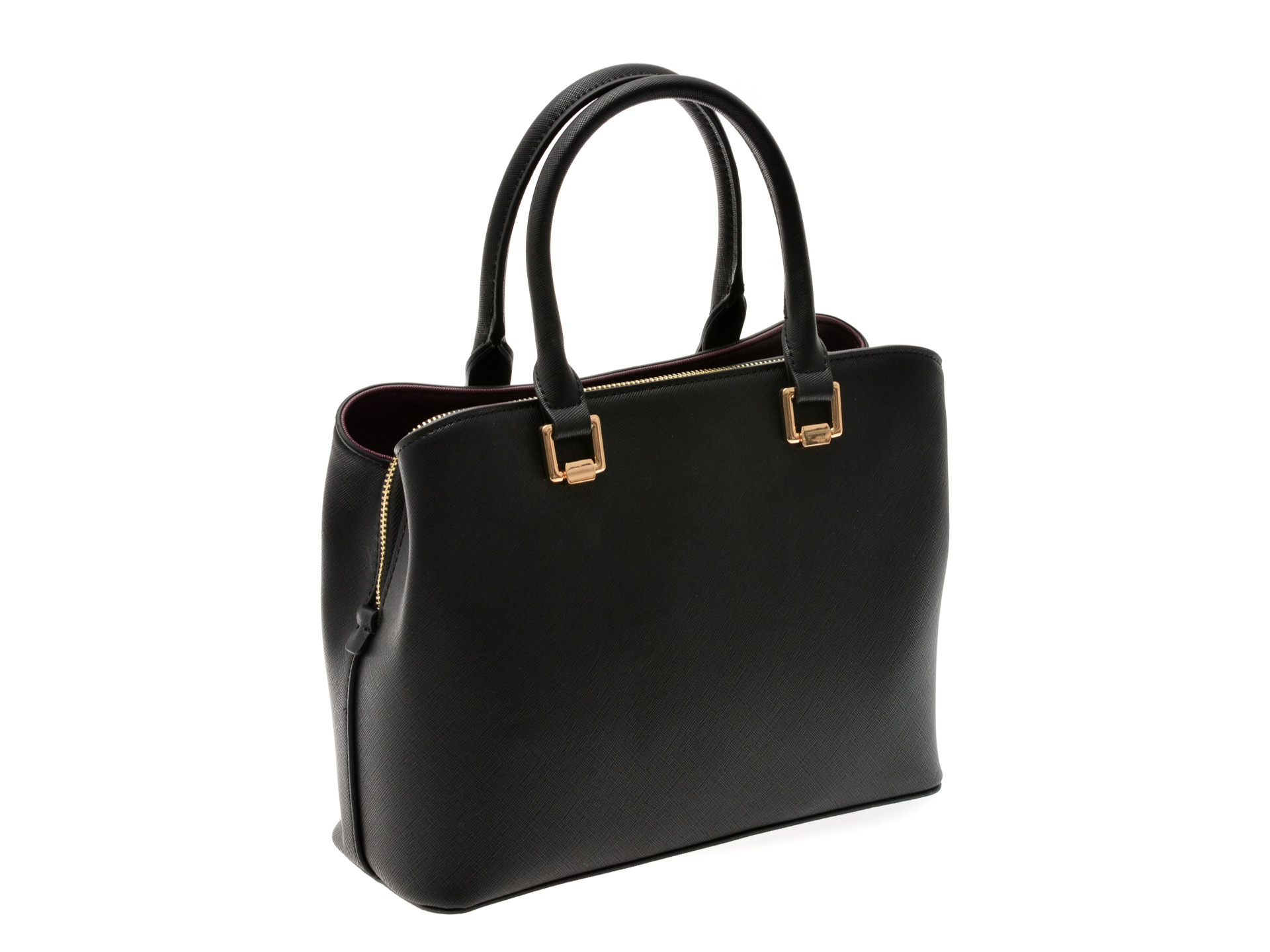 Geanta ALDO neagra, LEGOIRI 001, din piele ecologica