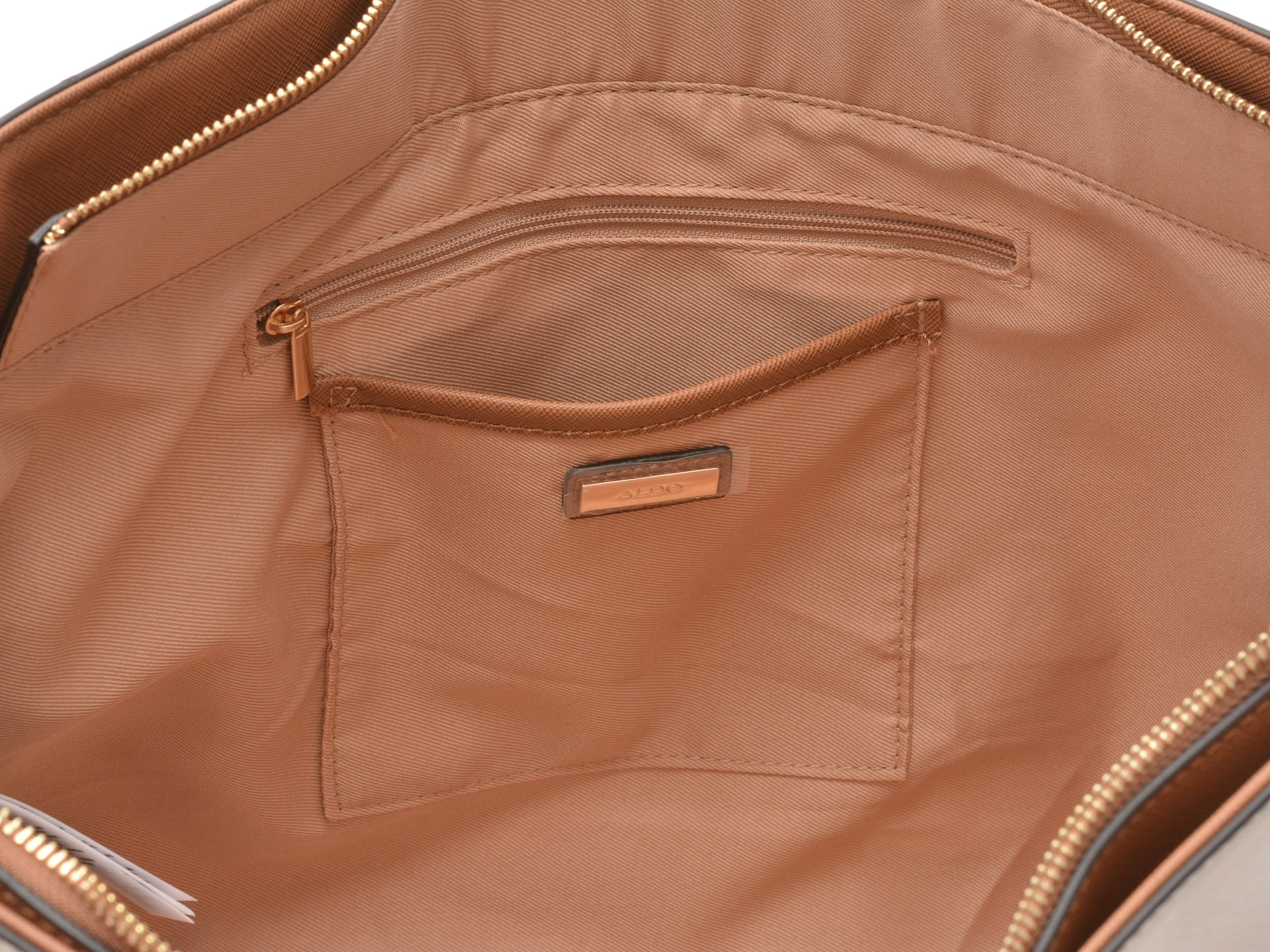 Geanta ALDO alba, WINTA 270, din piele ecologica