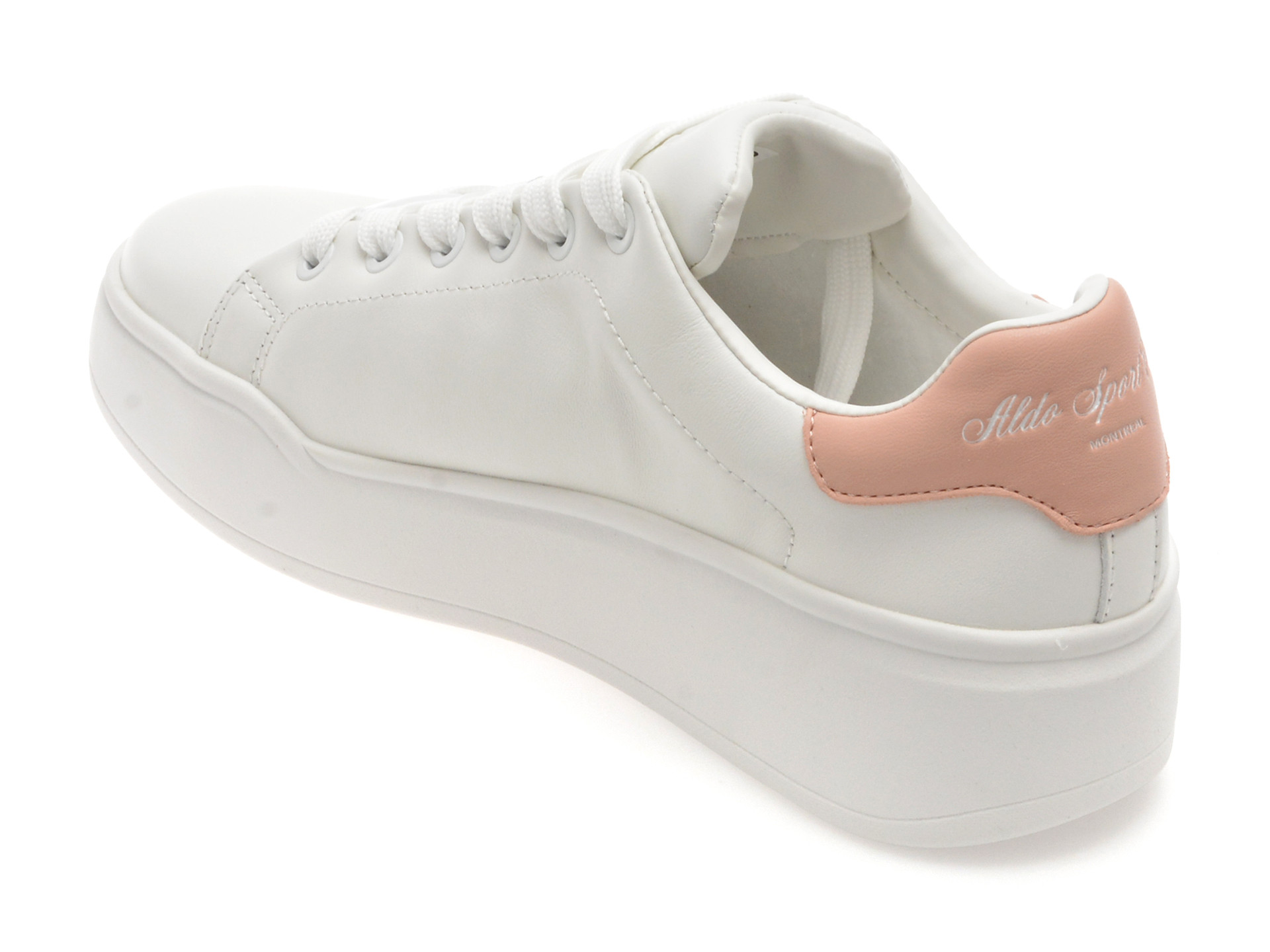 Pantofi sport ALDO albi, HALERENNA 143, din piele naturala