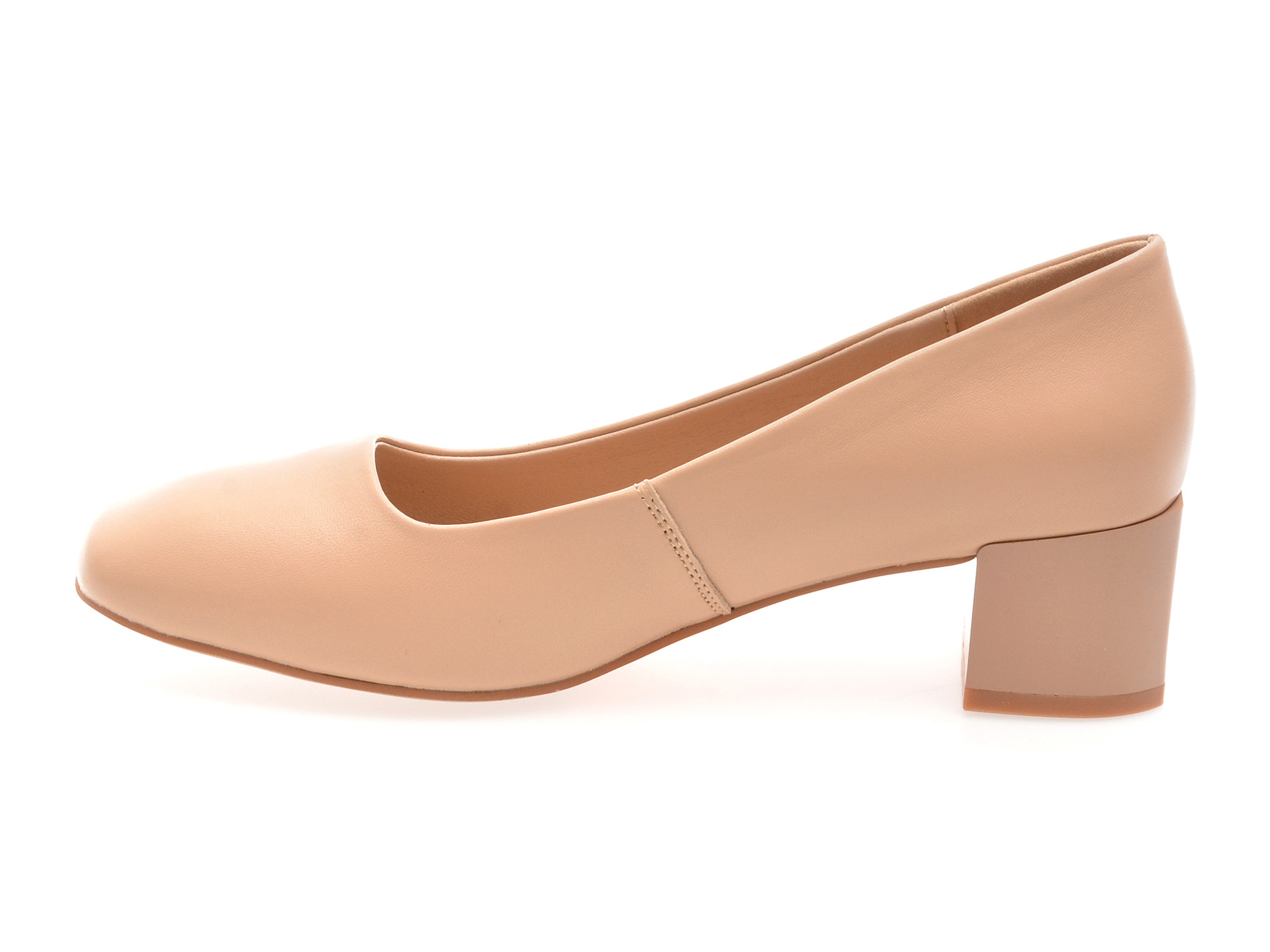 Pantofi EPICA nude, 1379G18, din piele naturala