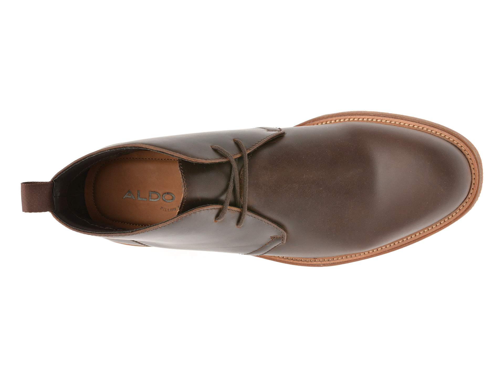 Ghete elegante ALDO maro, JEFREY 900, din piele naturala