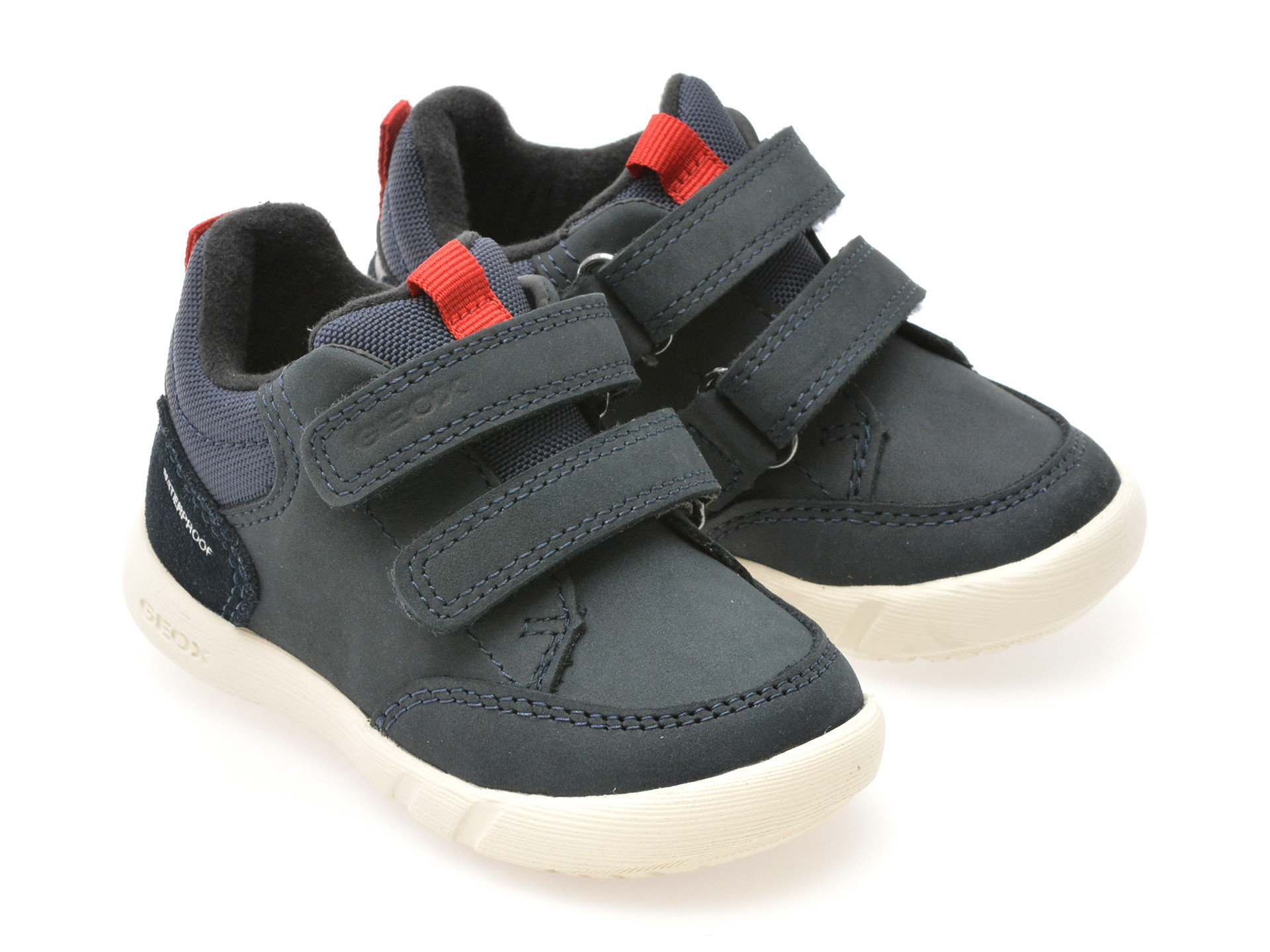 Pantofi sport GEOX bleumarin, B365EA, din nabuc