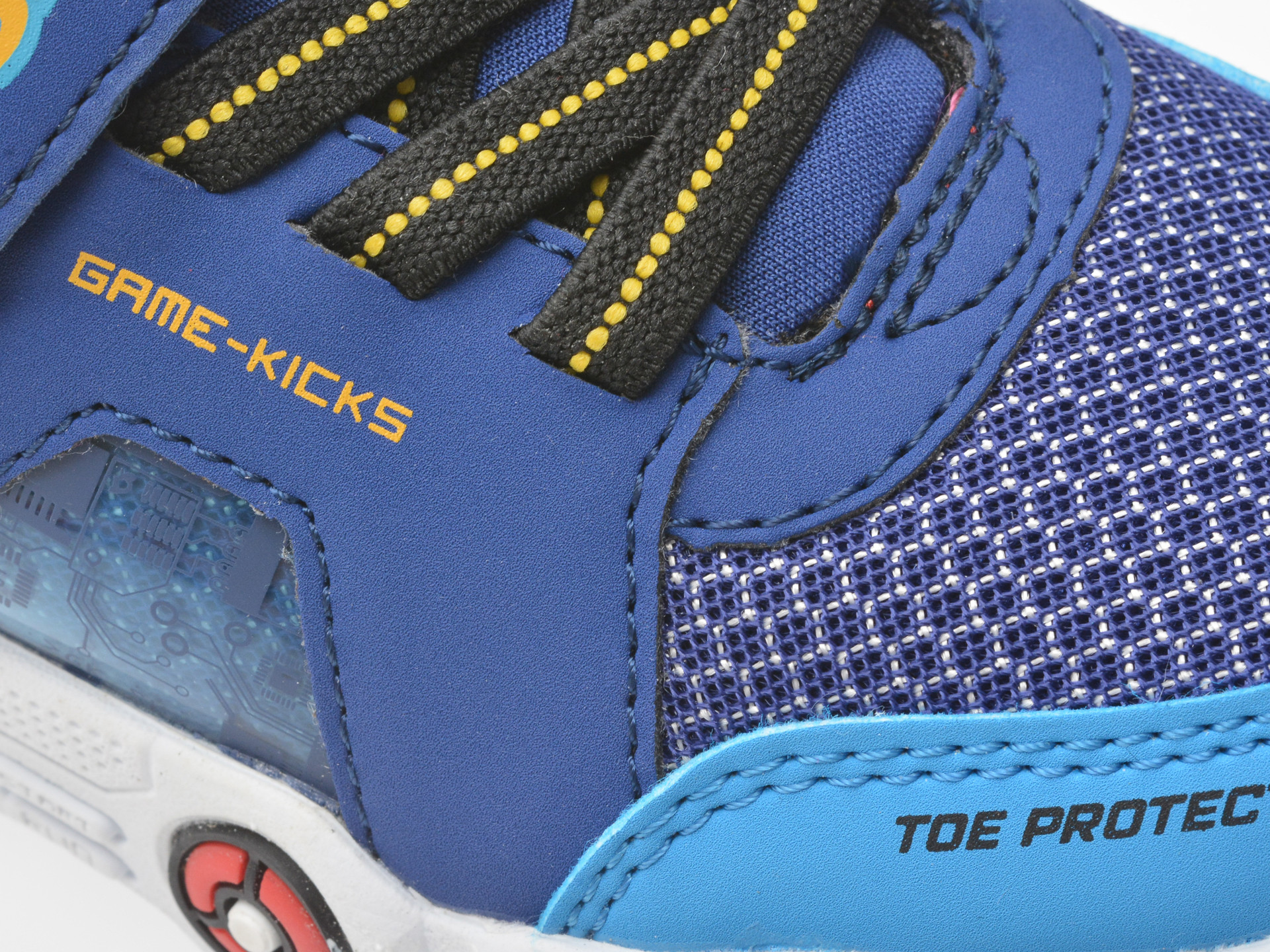 Pantofi sport SKECHERS bleumarin, GAMETRONIX, din material textil