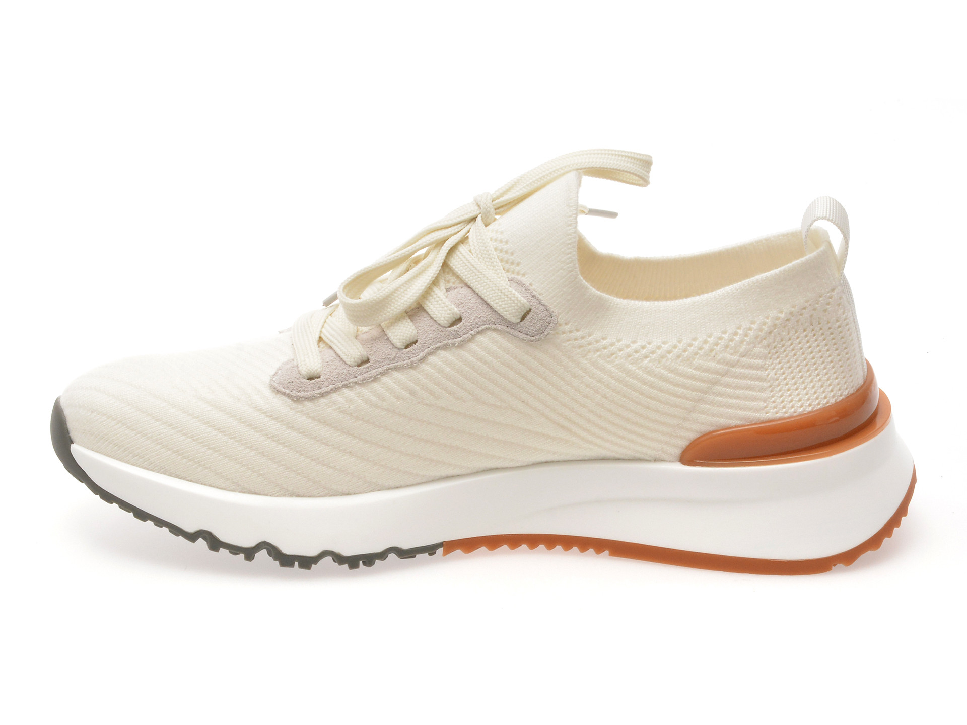 Pantofi sport EPICA albi, 5207, din material textil