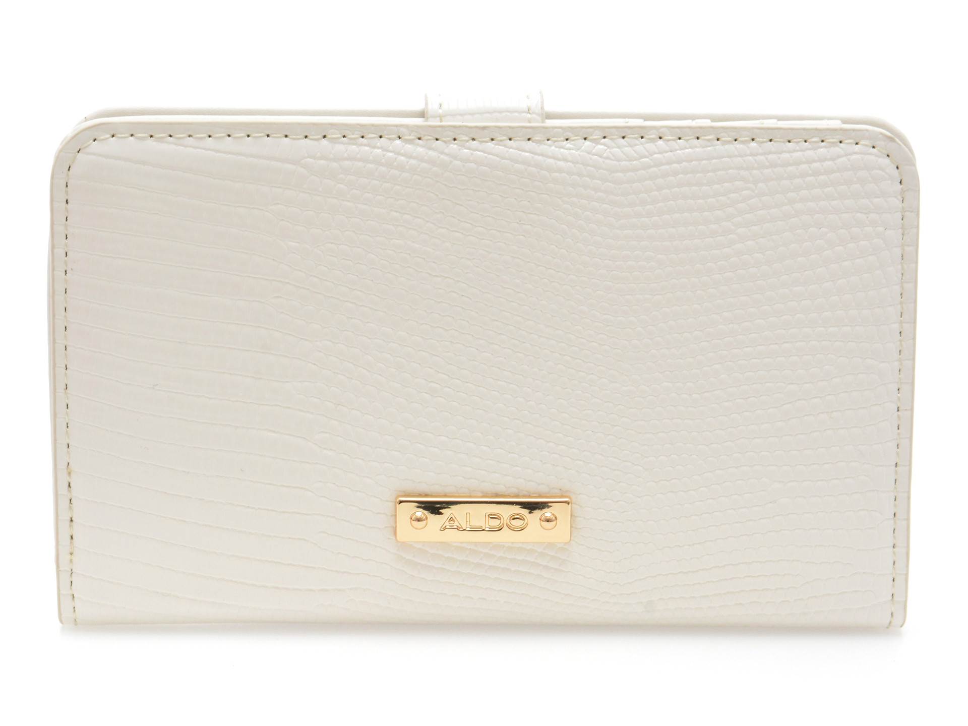 Portofel ALDO alb, SANDGATE 100, din piele ecologica
