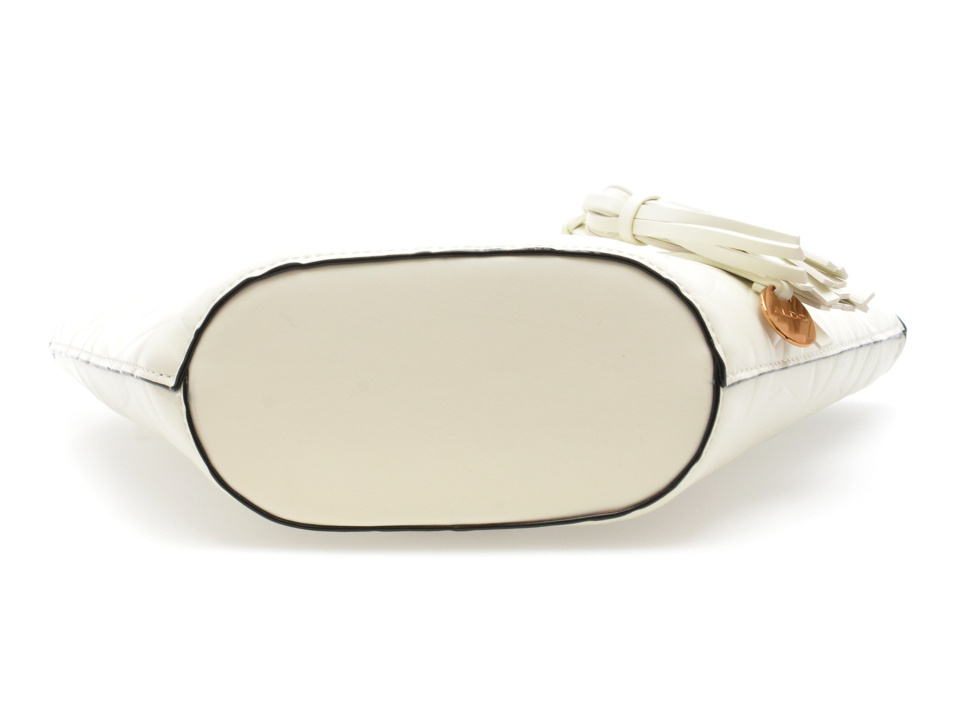 Geanta ALDO alba, MALEDE 110, din piele ecologica