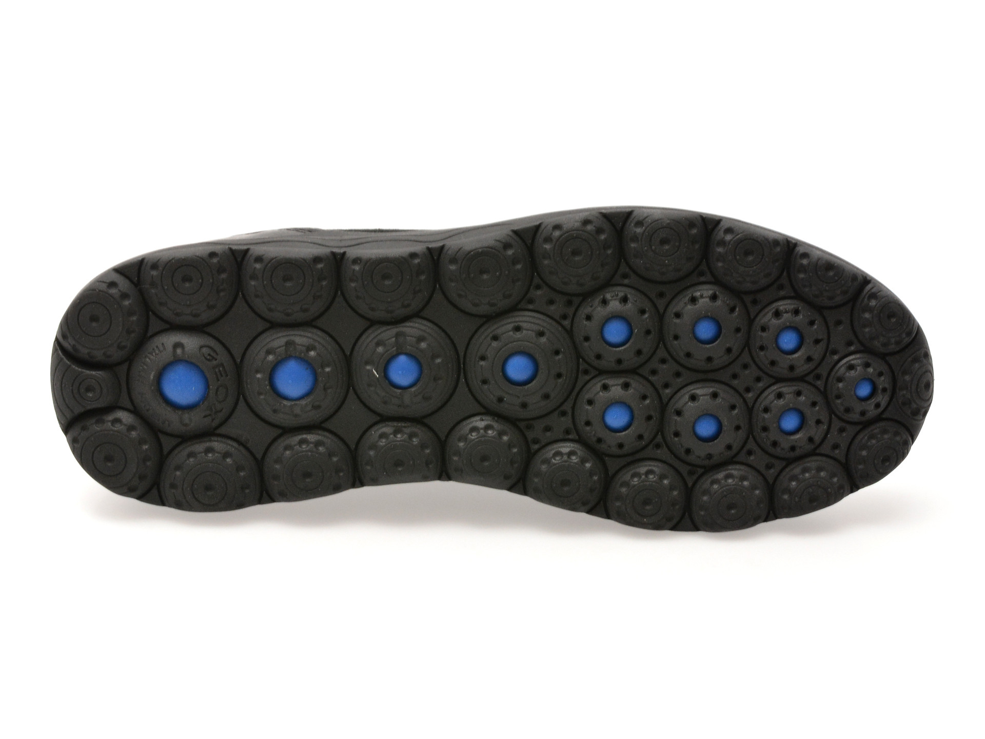 Pantofi sport GEOX negri, U56MPA, din piele naturala