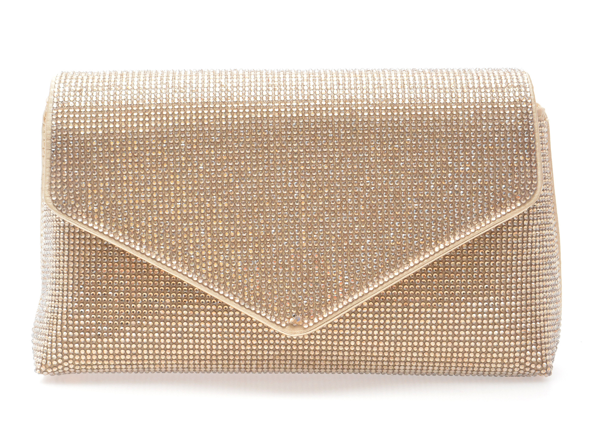 Geanta ALDO aurie, BLINGITA 716, din material textil