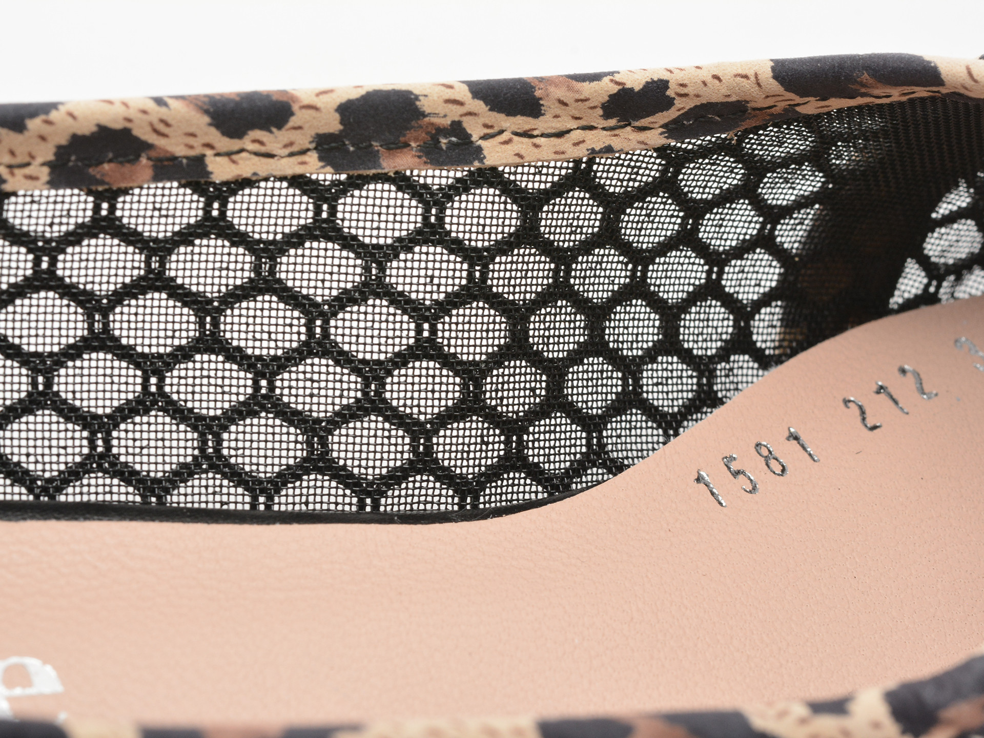 Balerini IMAGE negri, 4411581, din material textil