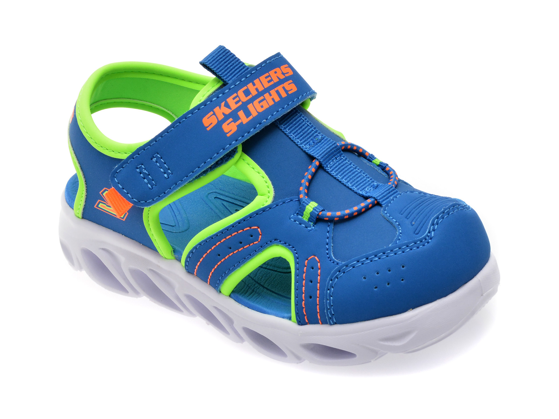 Pantofi sport SKECHERS albastri, HYPNO-SPLASH, din material textil