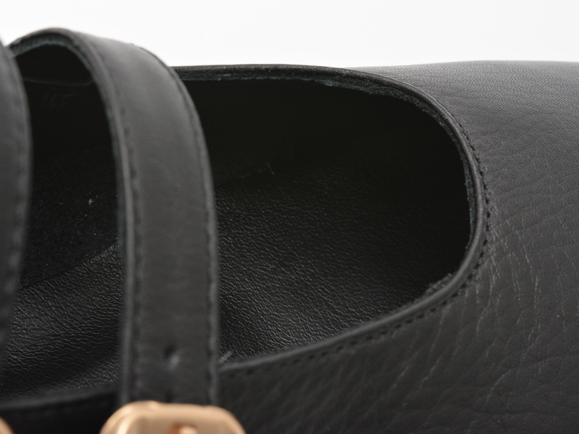 Balerini EPICA negri, 4083, din piele naturala